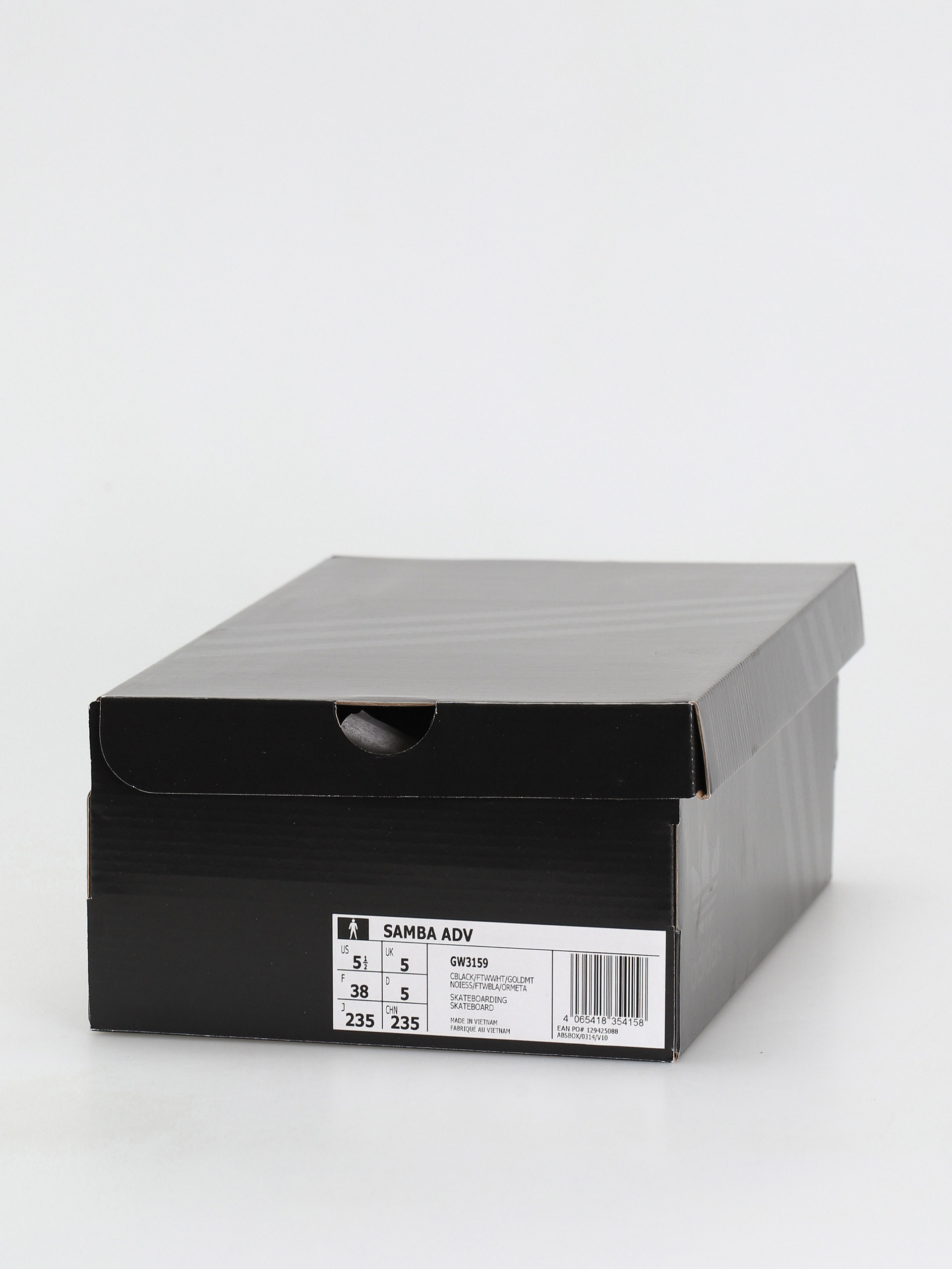 adidas Samba Adv Shoes (cblack/ftwwht/goldmt)