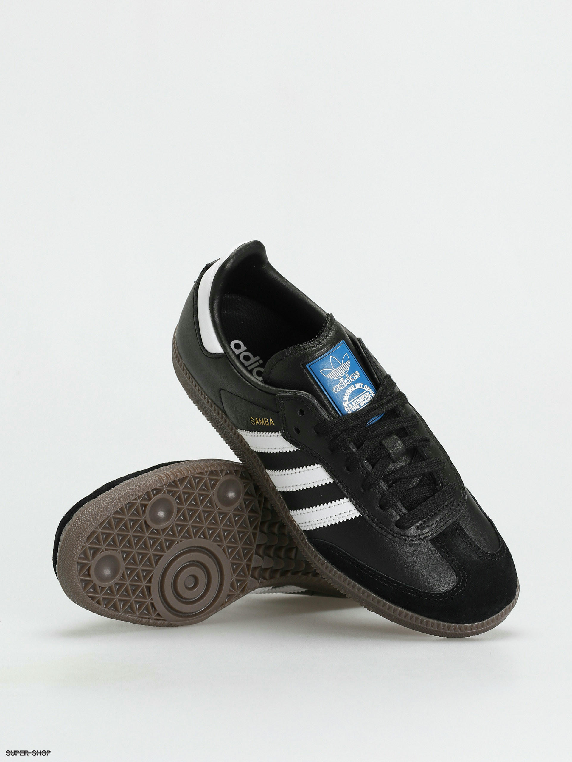 adidas Samba Adv Shoes (cblack/ftwwht/goldmt)