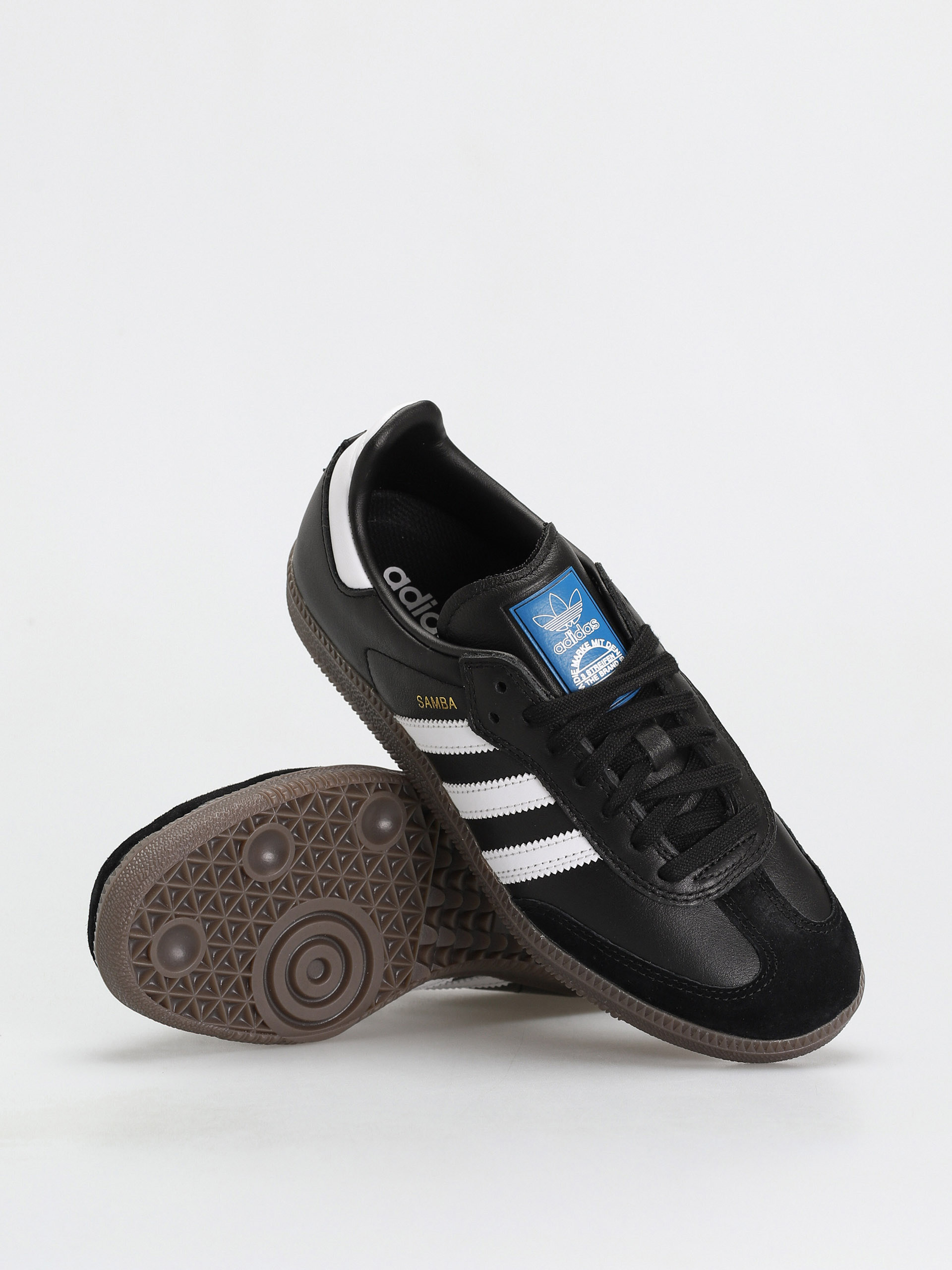 adidas Samba Adv Shoes (cblack/ftwwht/goldmt)