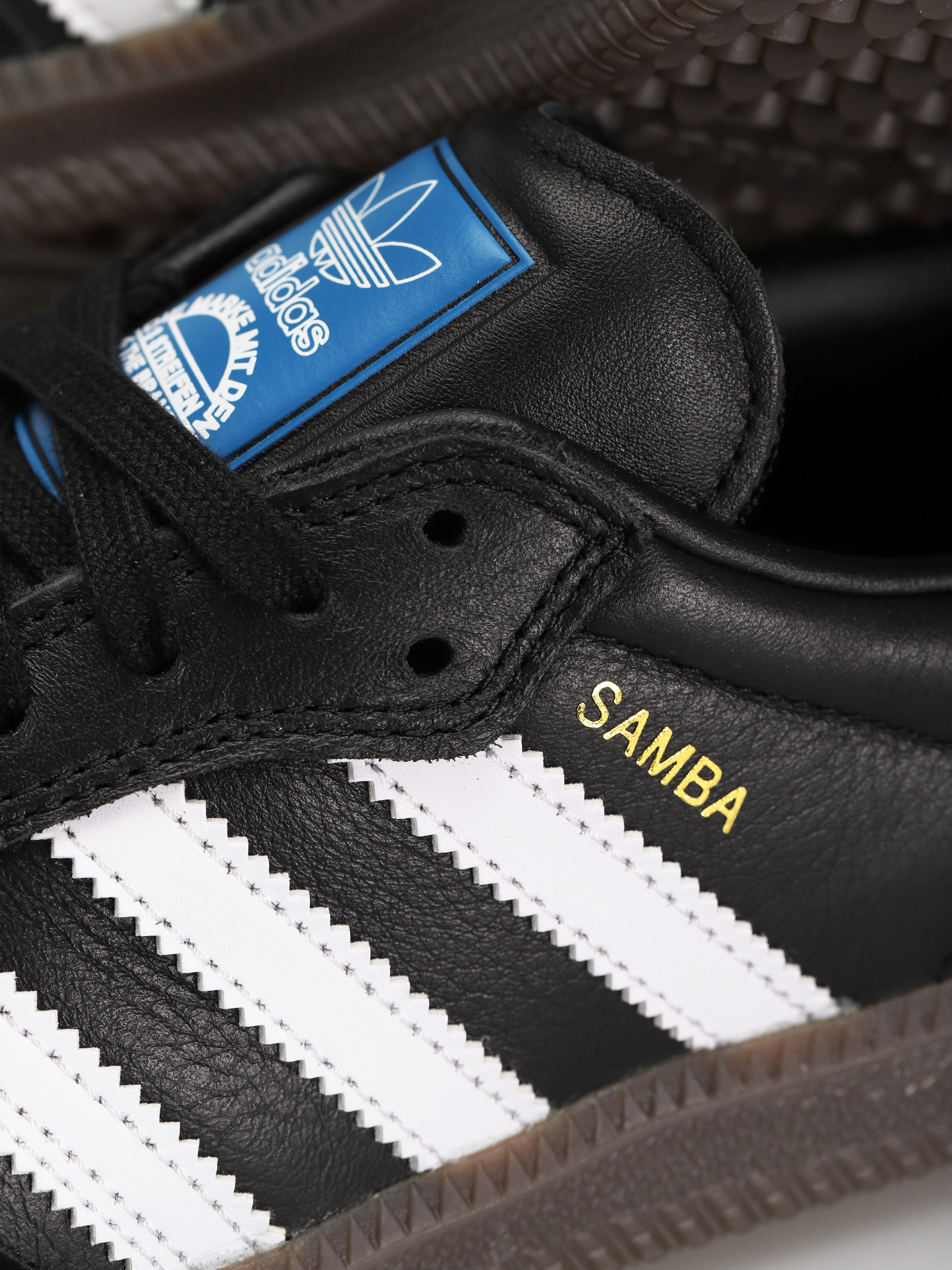 adidas Samba Adv Shoes (cblack/ftwwht/goldmt)