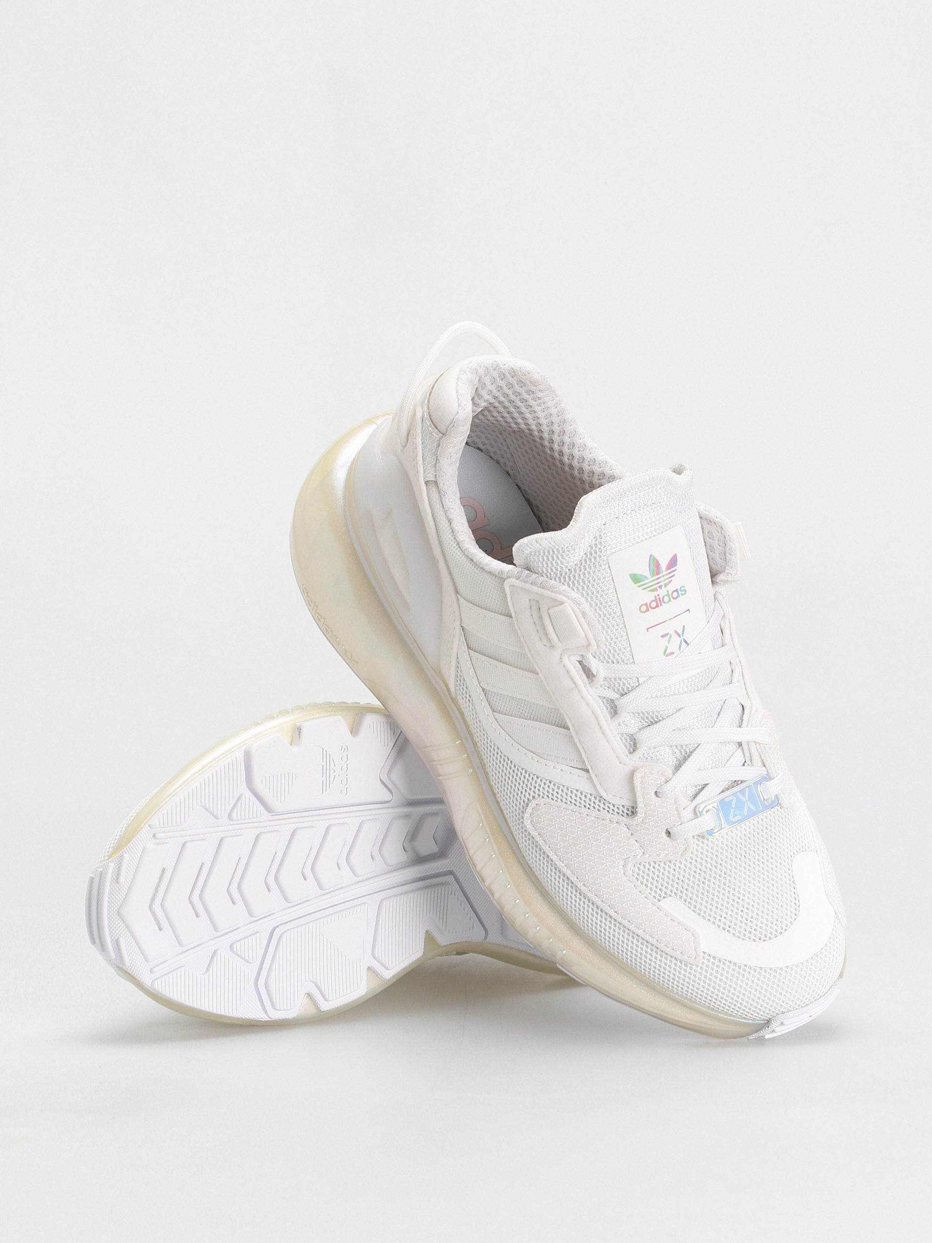 adidas Originals Zx 5K Boost Shoes Wmn white (gretwo/clpink/cblack)