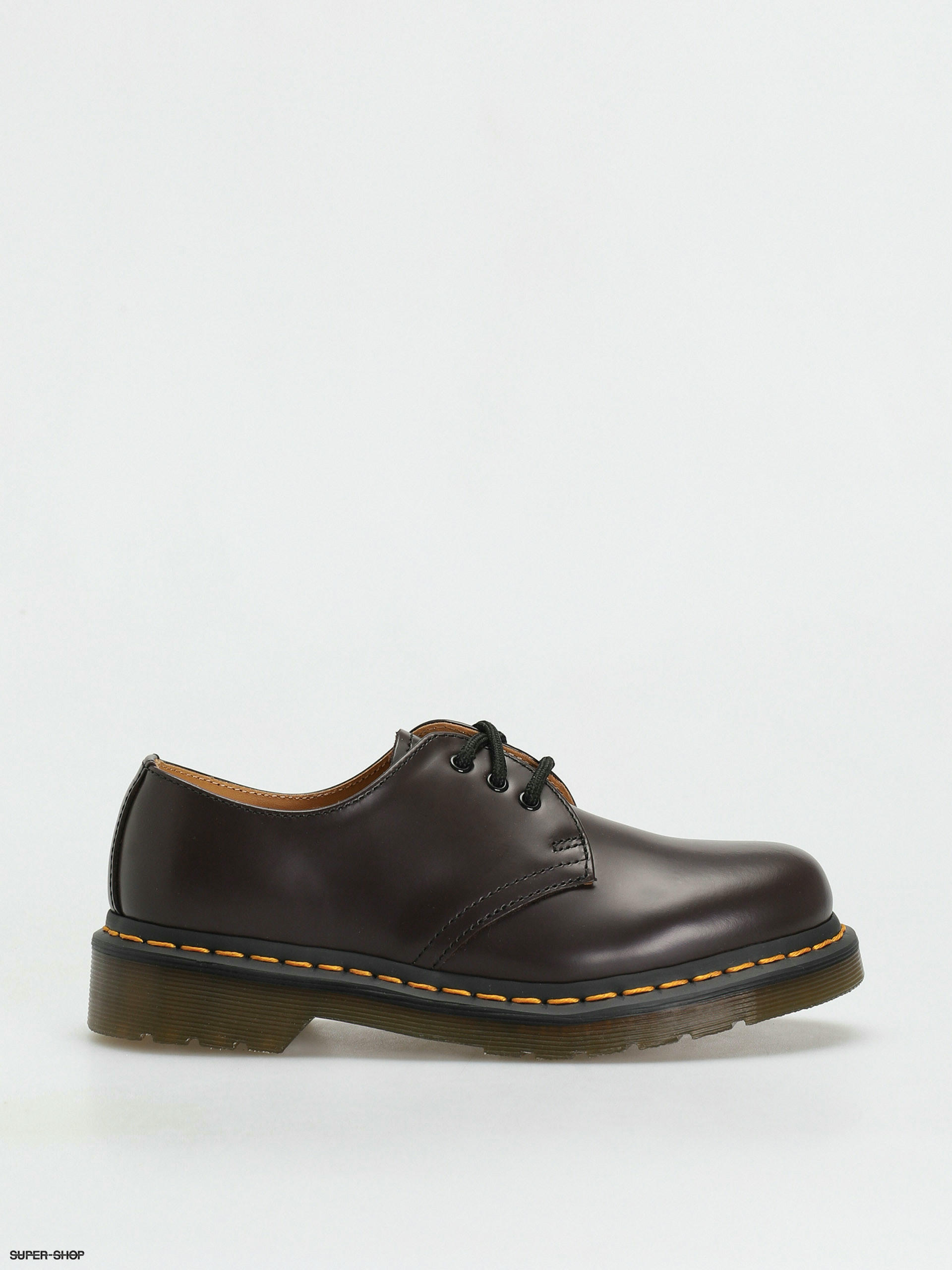 burgundy doc martens shoes