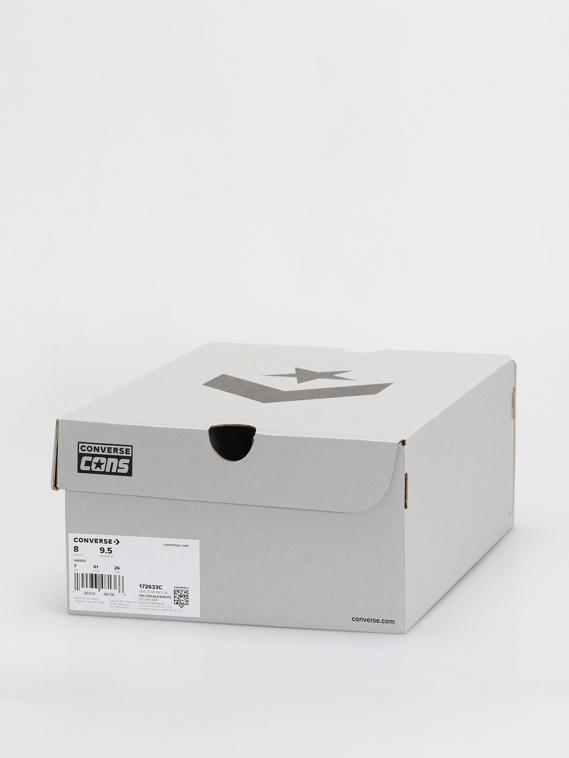 Converse One Star Pro Schuhe (fire opal/black/white)