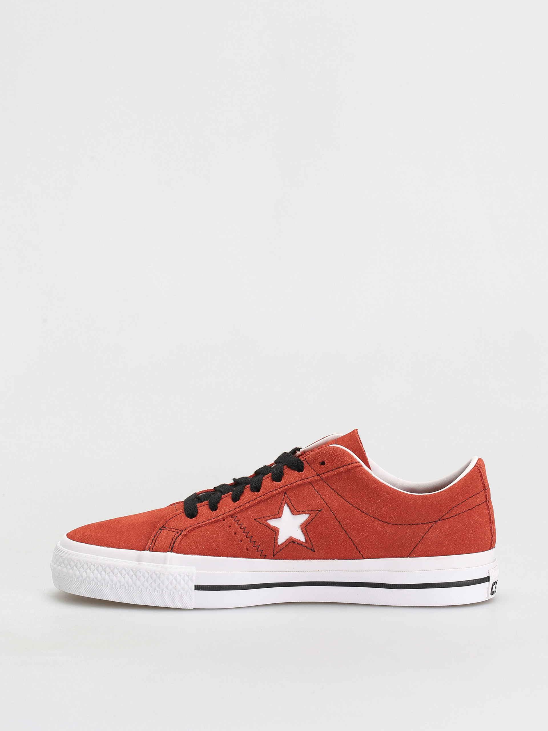 Converse One Star Pro Shoes (fire opal/black/white)