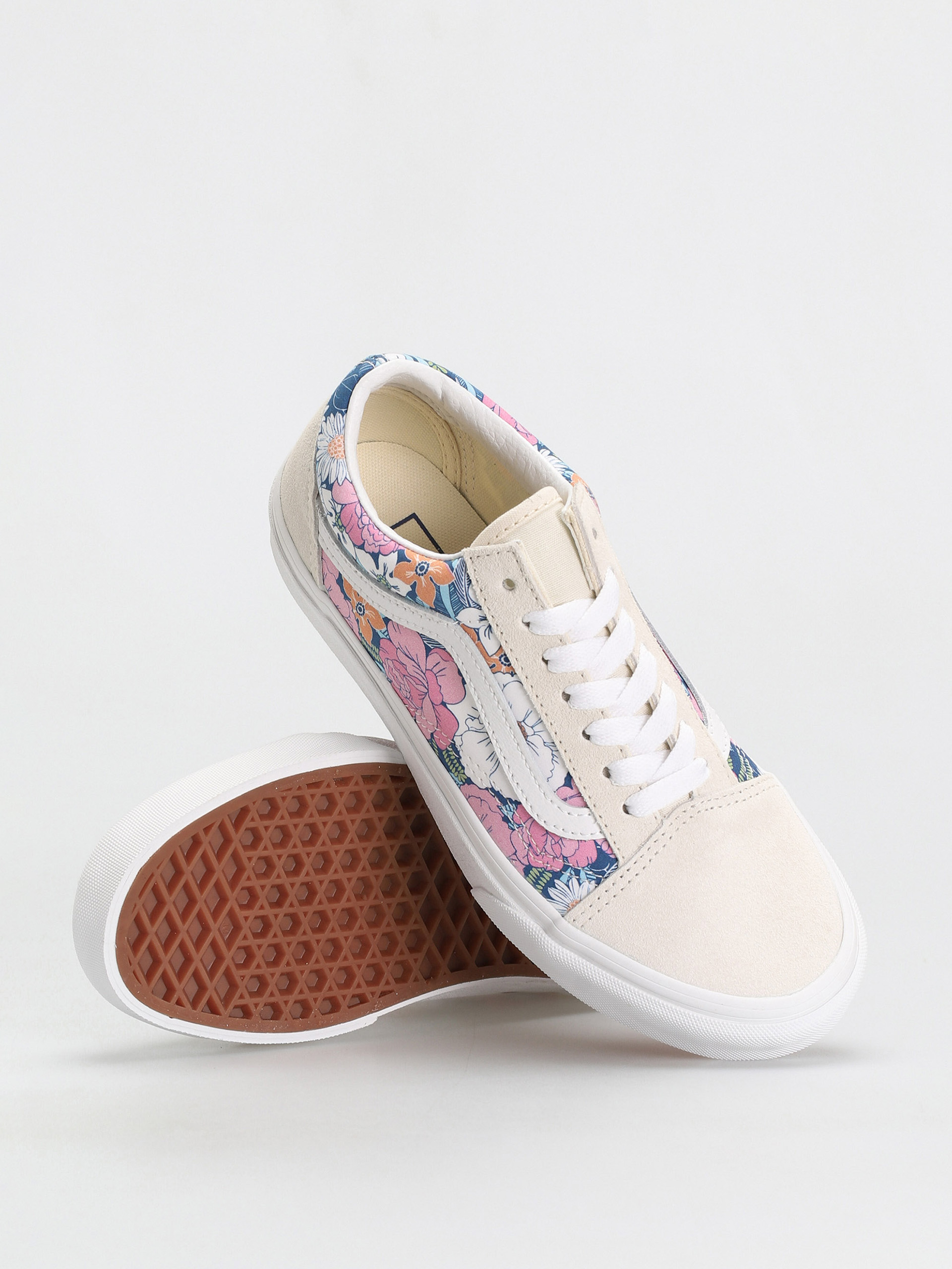 Vans Old Skool Shoes (retro floral/multi/true white)