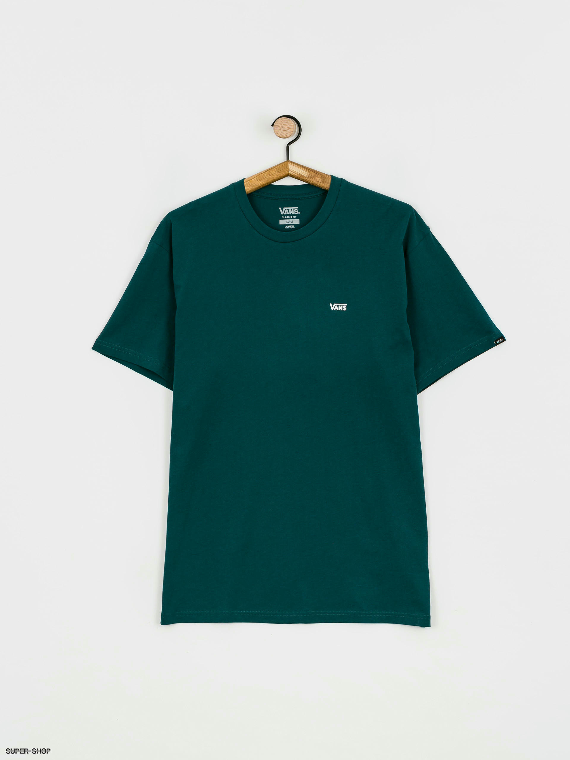 vans classic fit shirt size chart