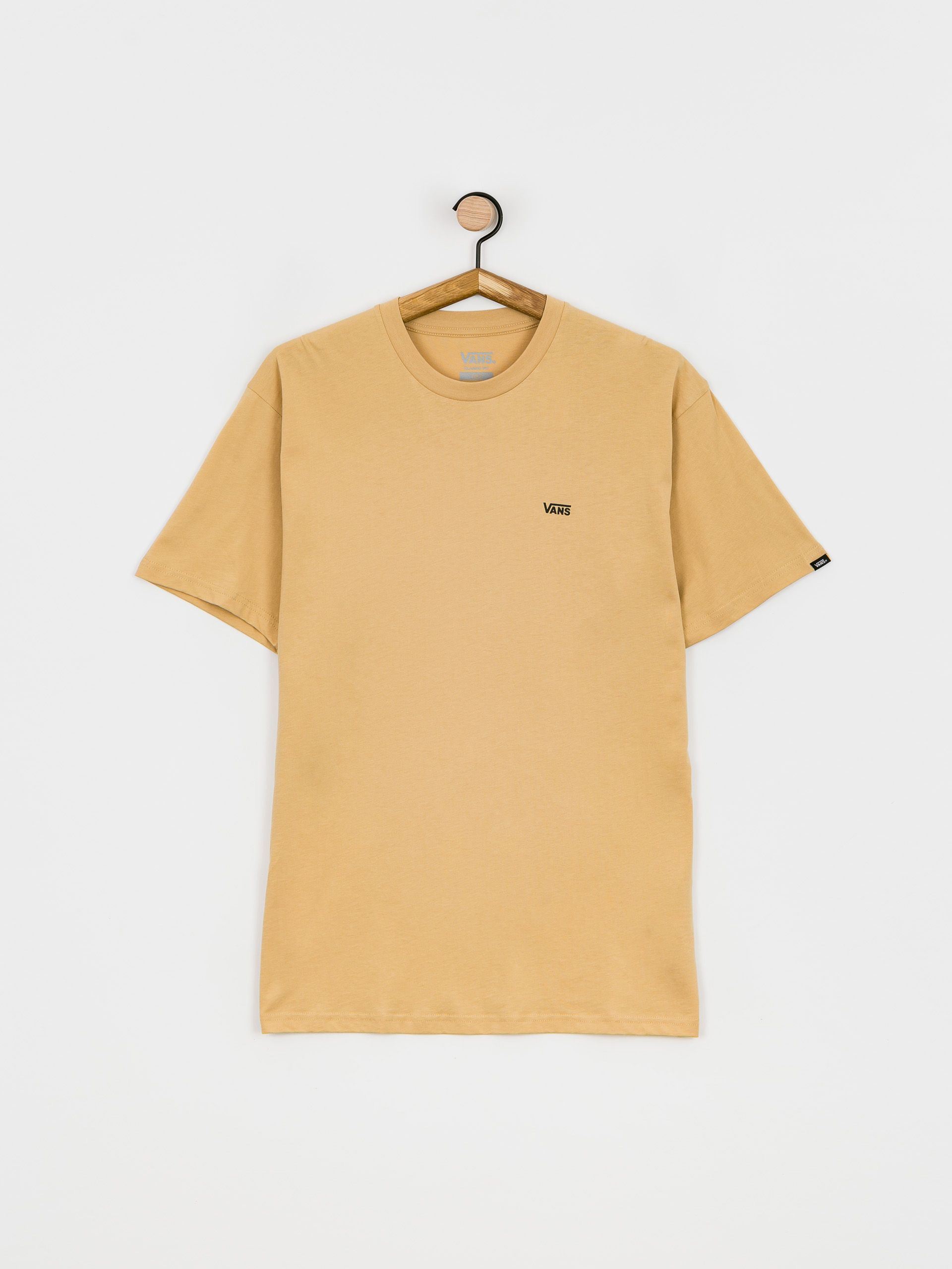 Vans Left Chest Logo T-shirt (taos taupe/black)