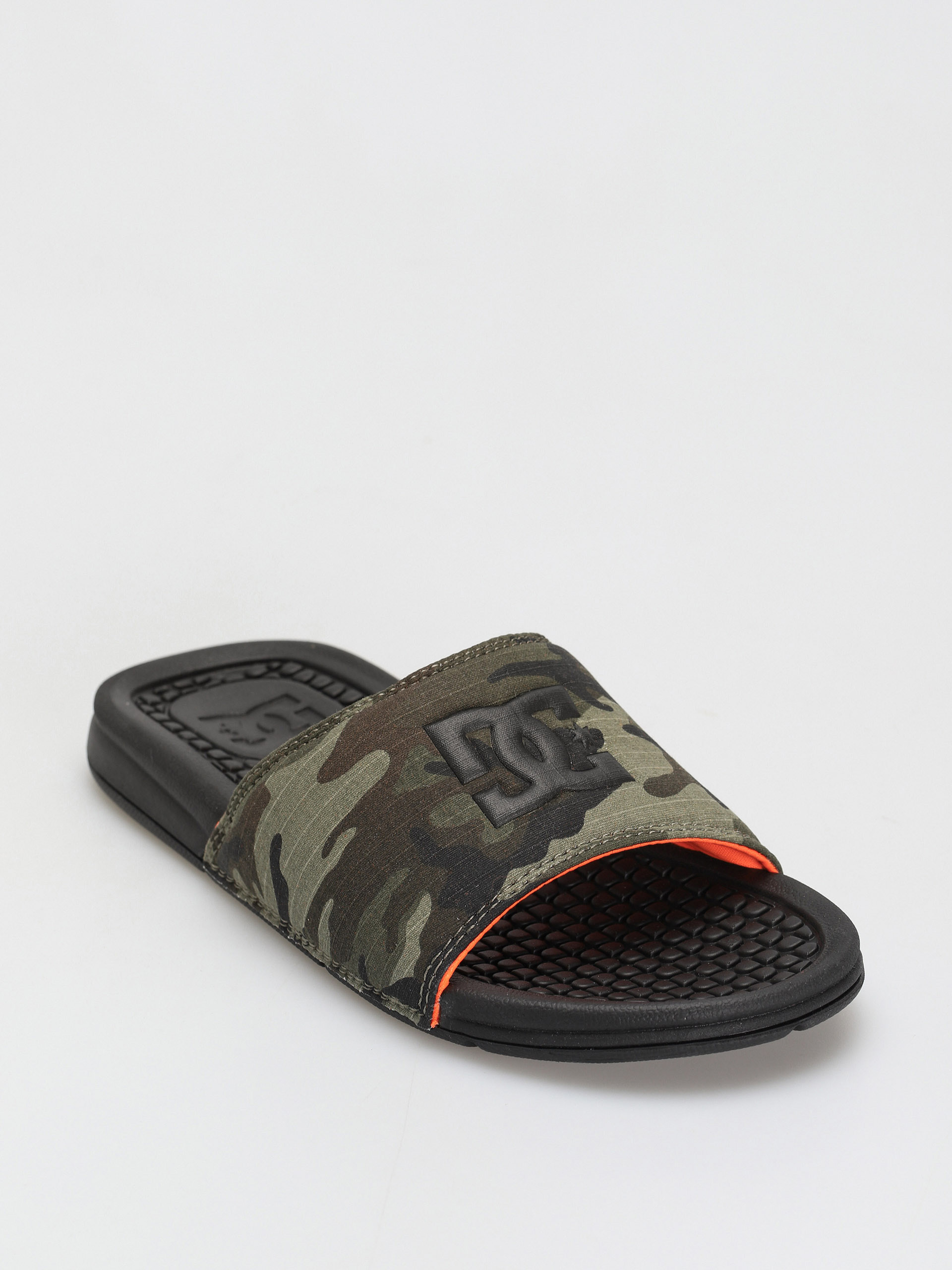 dc black slippers