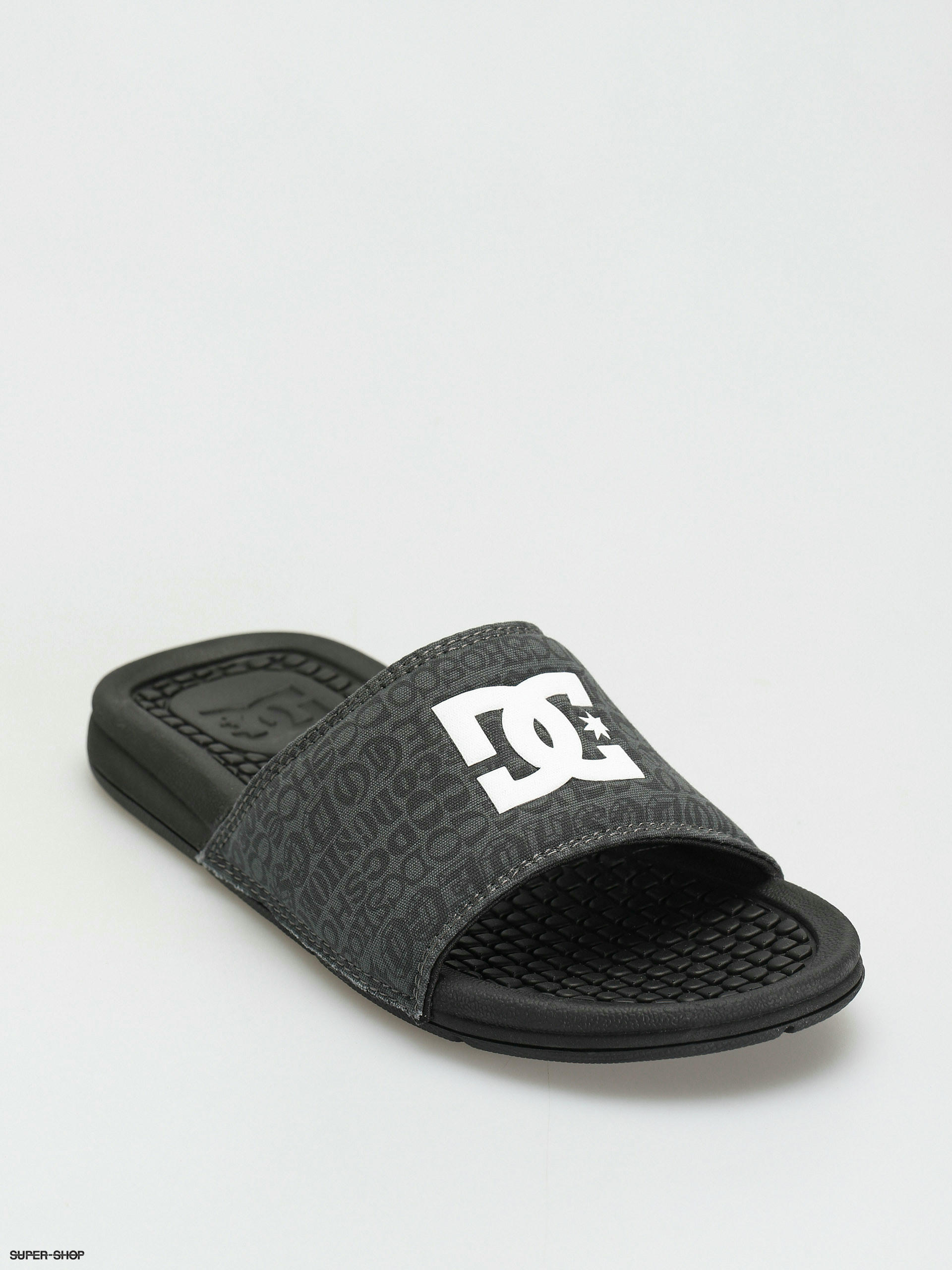 dc black slippers