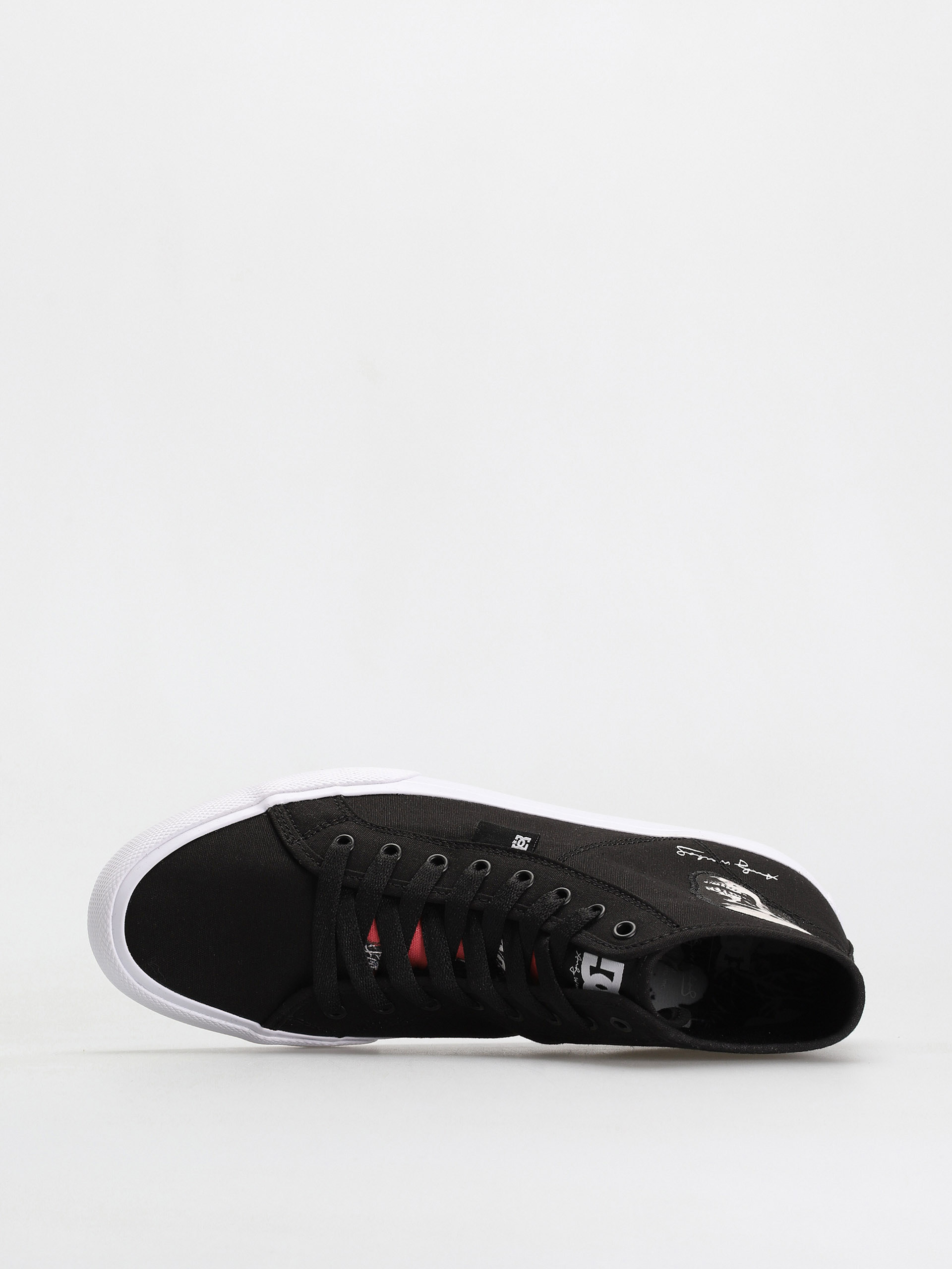 DC X Andy Warhol Manual Hi Shoes (black/white/red)