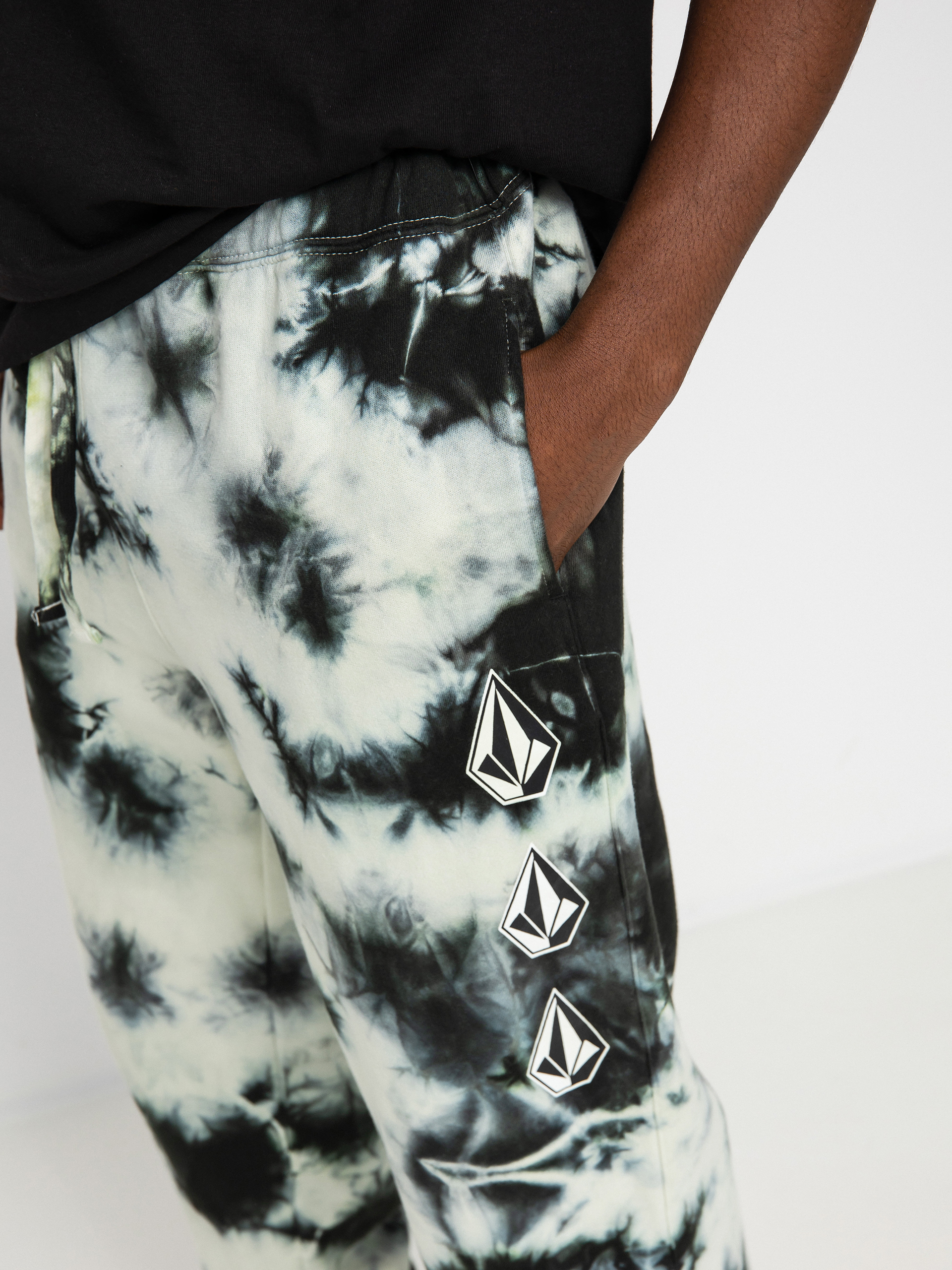 Volcom Iconic Stone Plus Pants (lime tie dye)