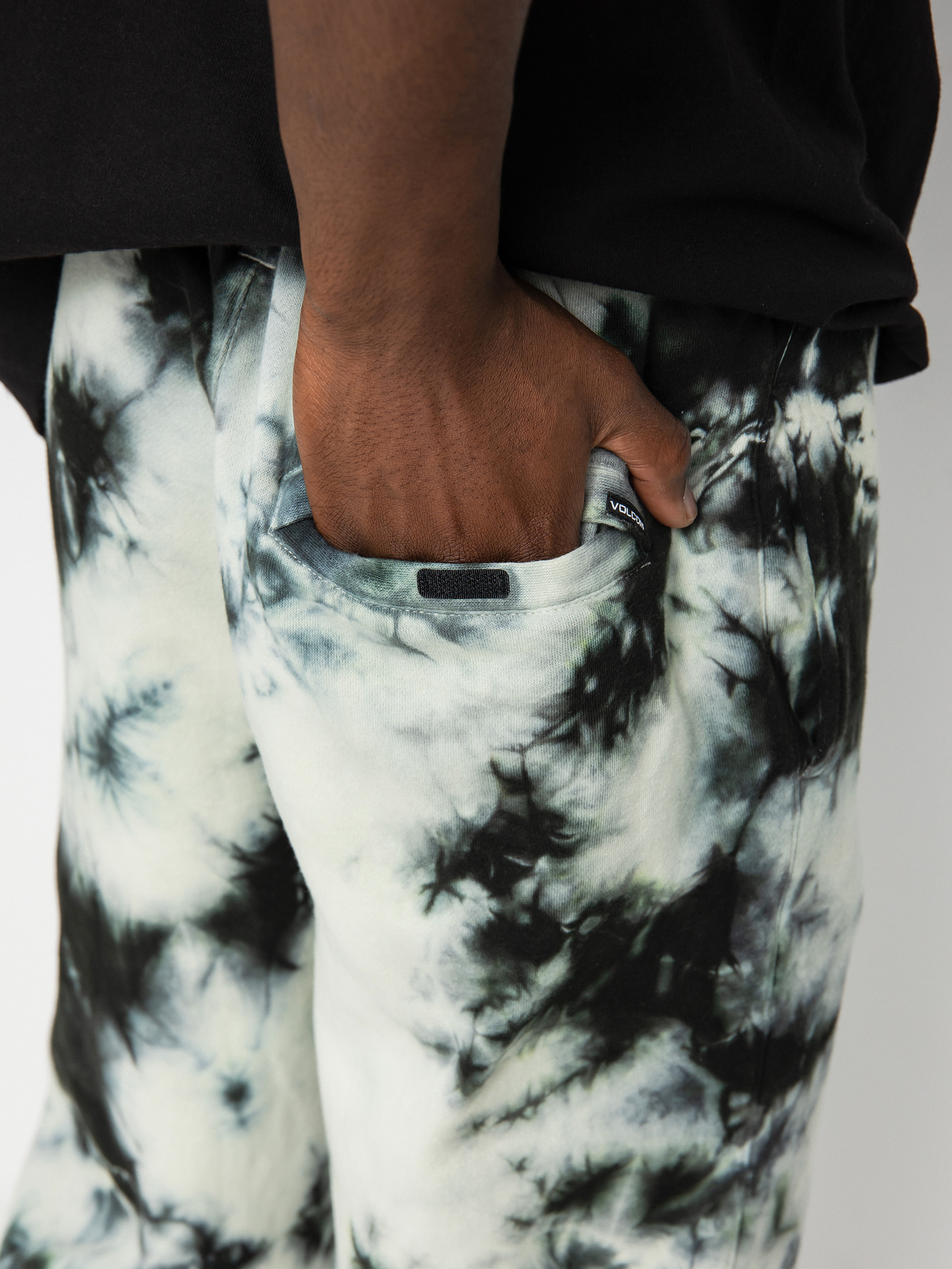 Volcom Iconic Stone Plus Pants (lime tie dye)