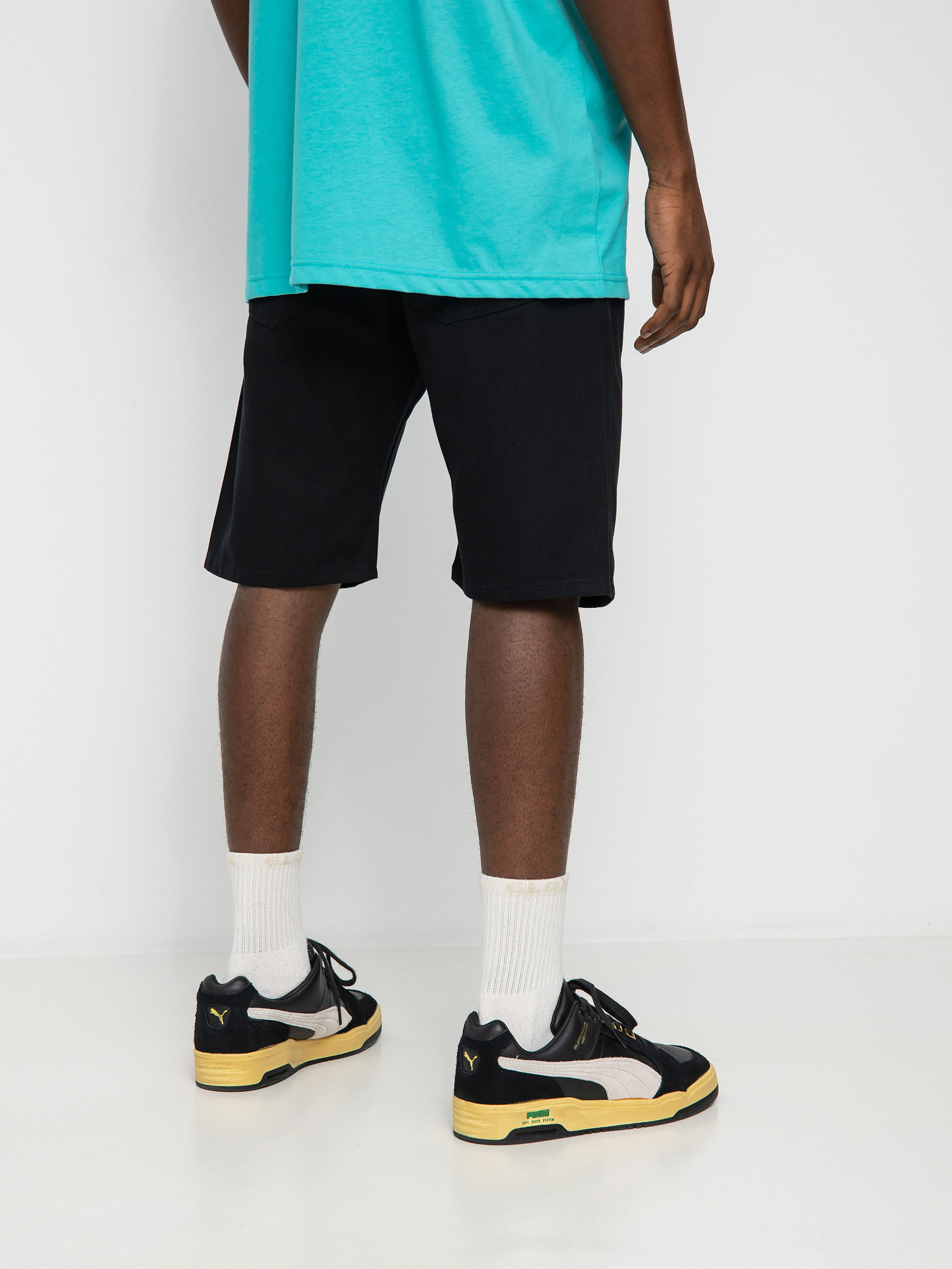 MassDnm Signatur Straight Fit Shorts (signature black)