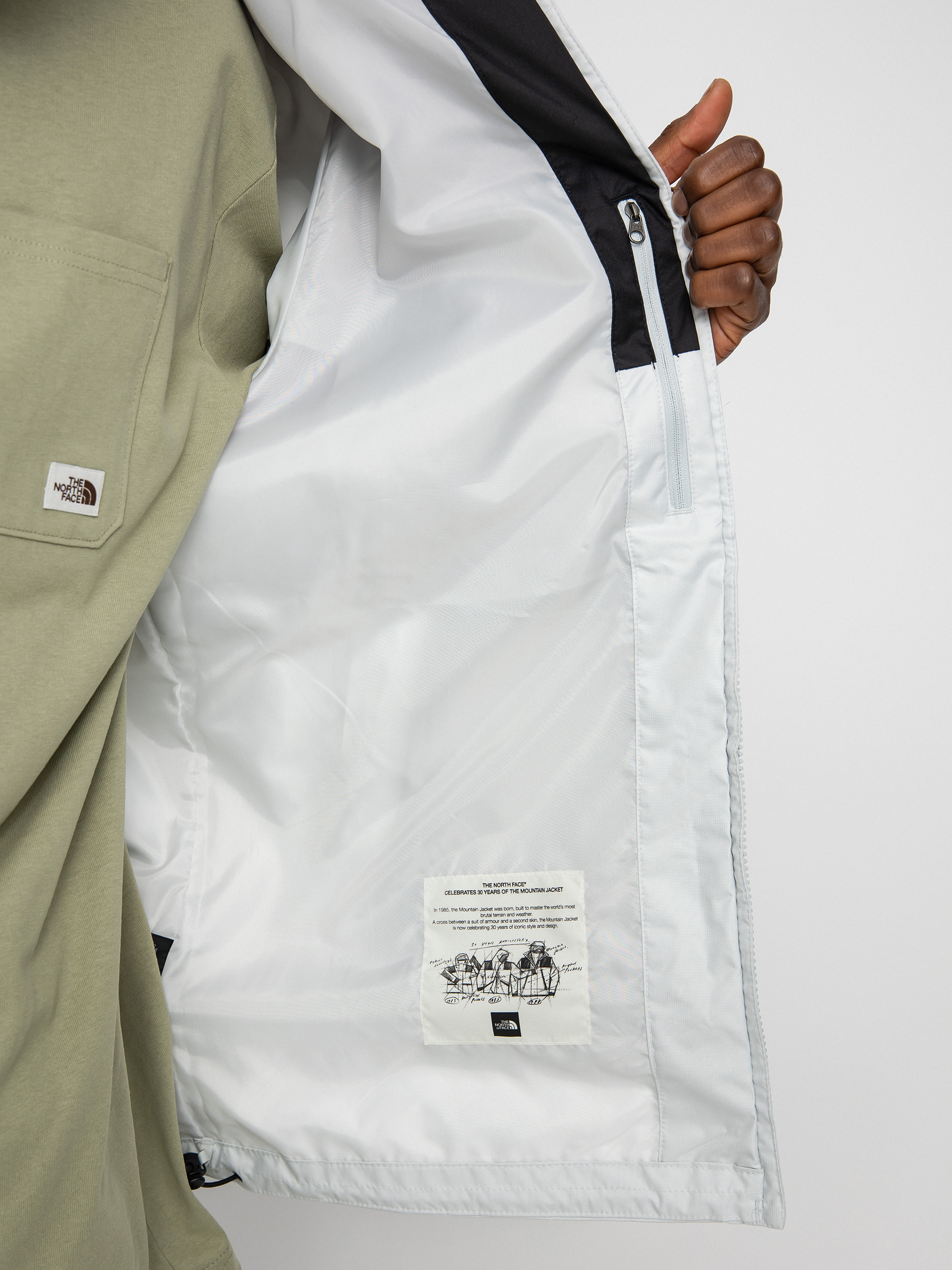 The North Face Mountain Q Jacke (tin grey)