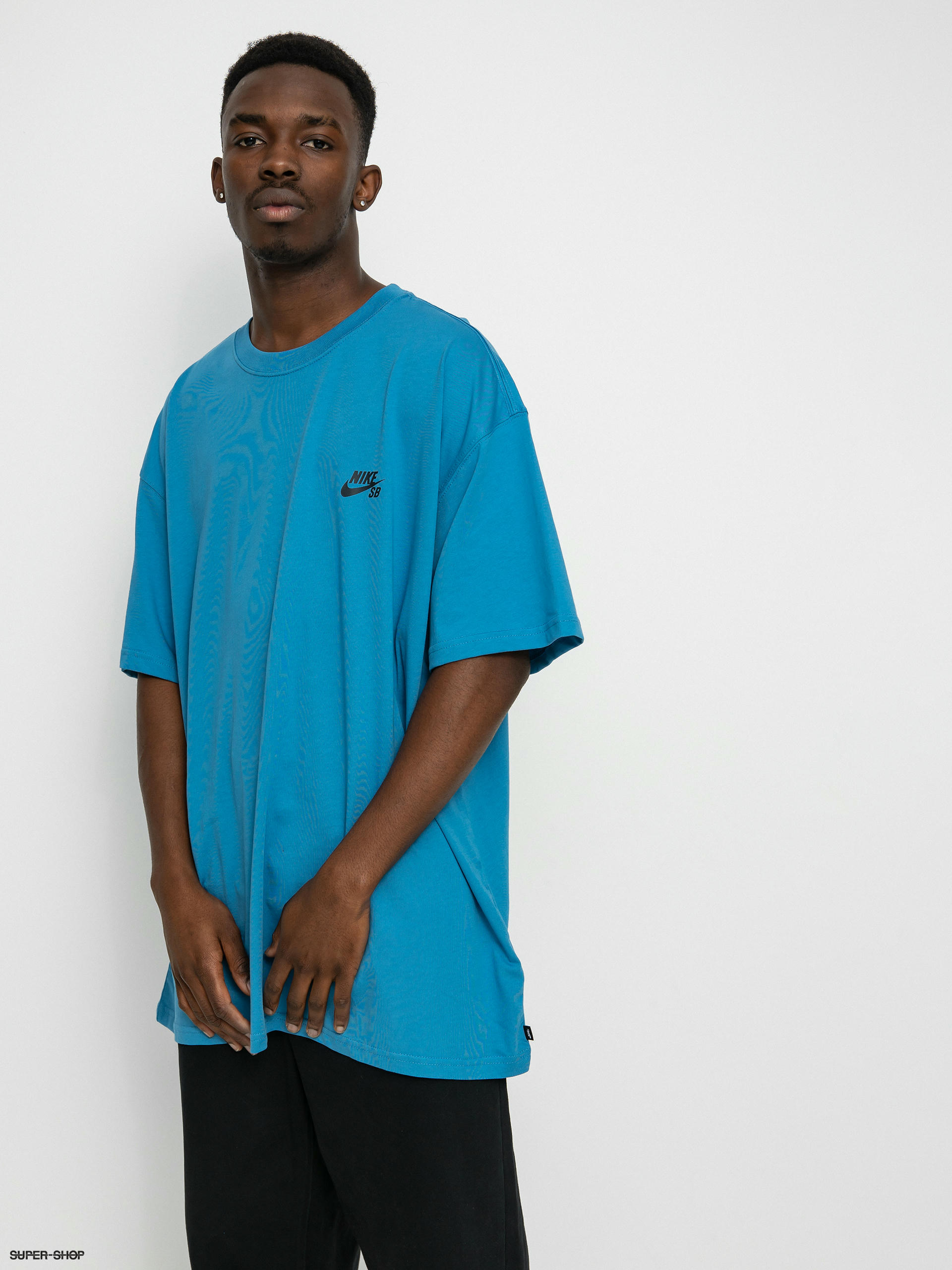 nike sb shirt blue