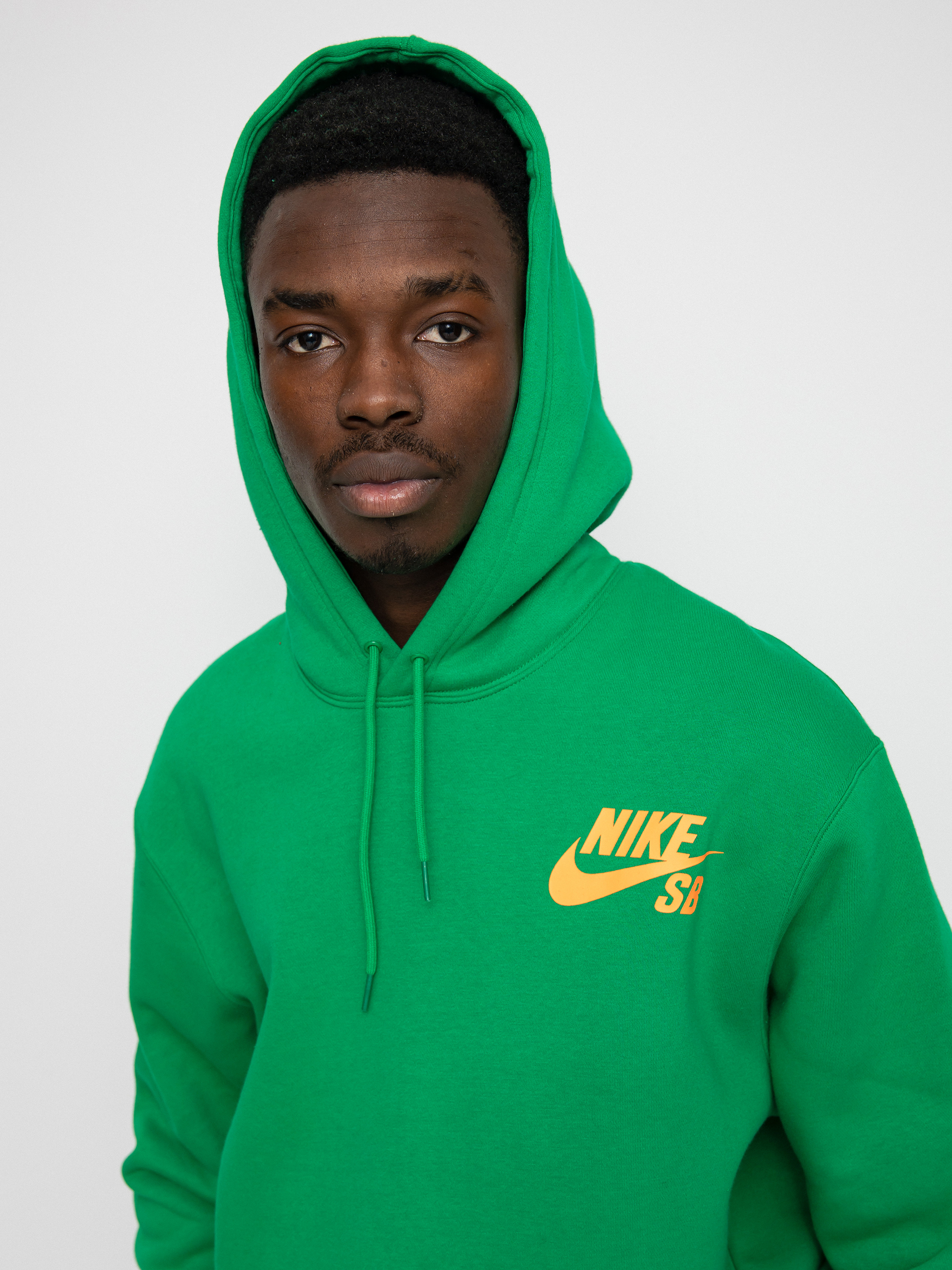 Nike SB Icon HD Hoodie (lucky green/total orange)