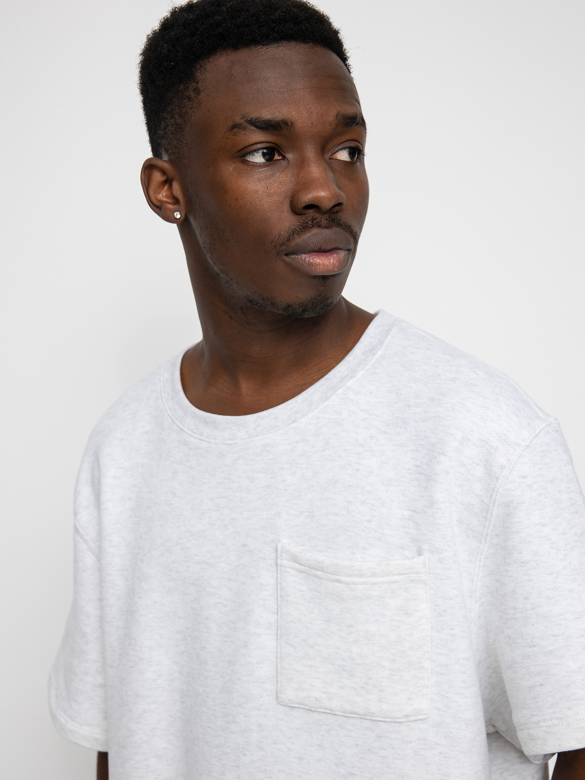 Nike SB Novelty Sweatshirt (birch heather/lt madder root)