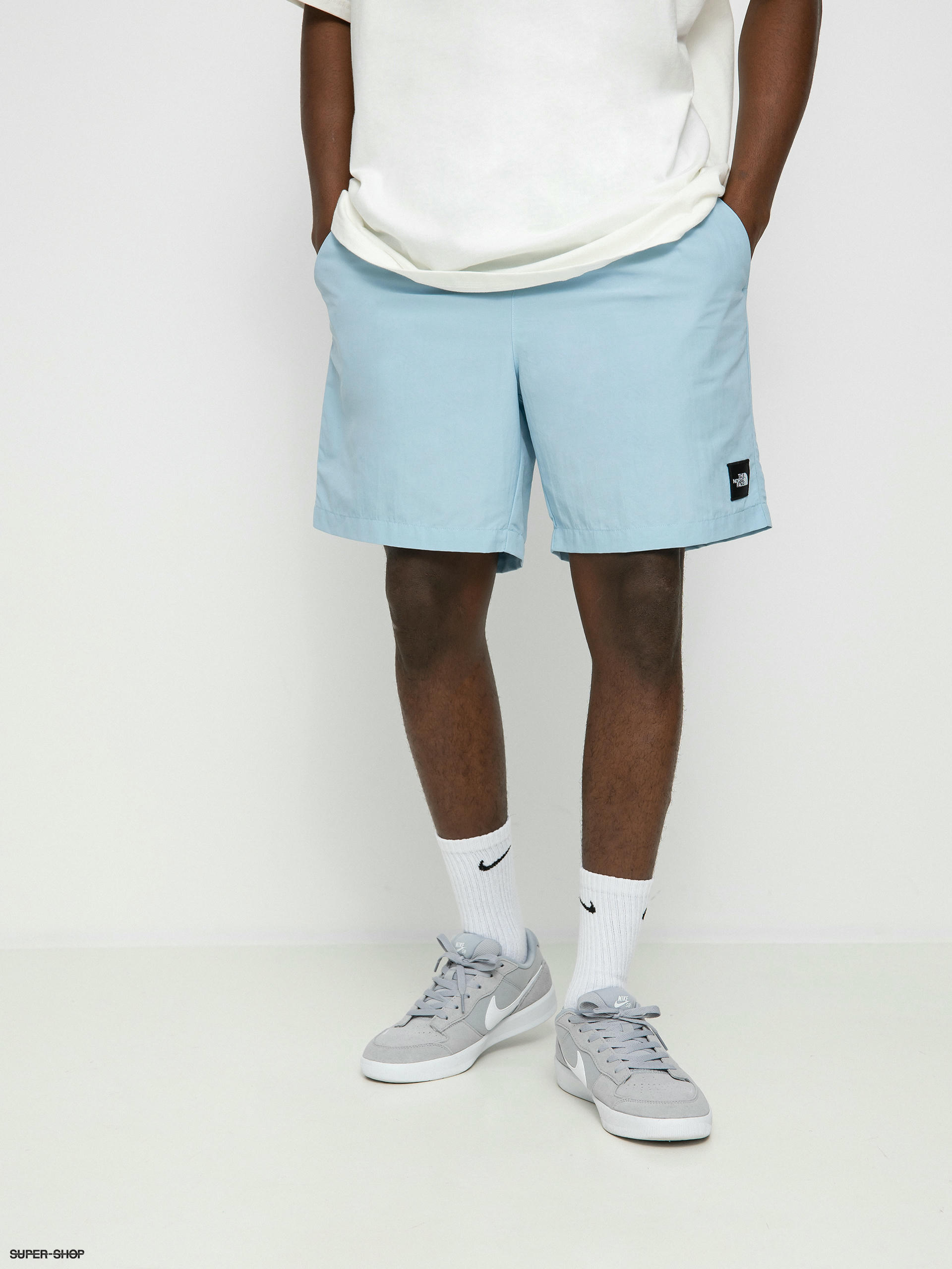 north face black box shorts