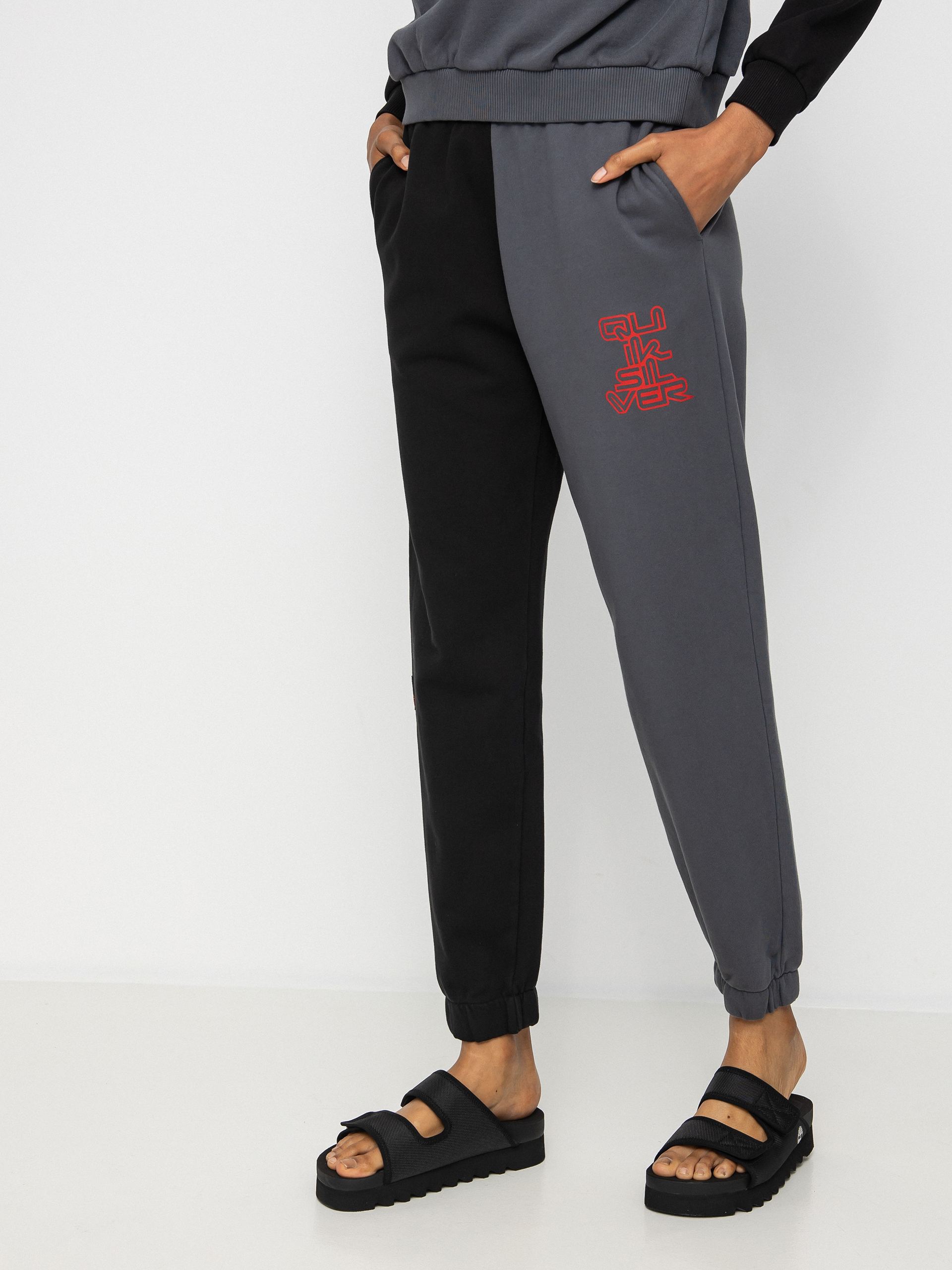 Quiksilver X Stranger Things Upside Down Pants Wmn (black)