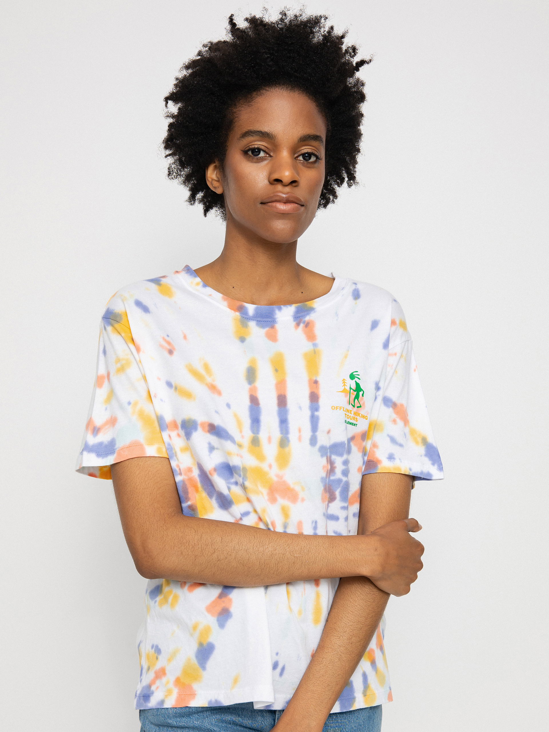 Element Offline T-Shirt Wmn (apricot)