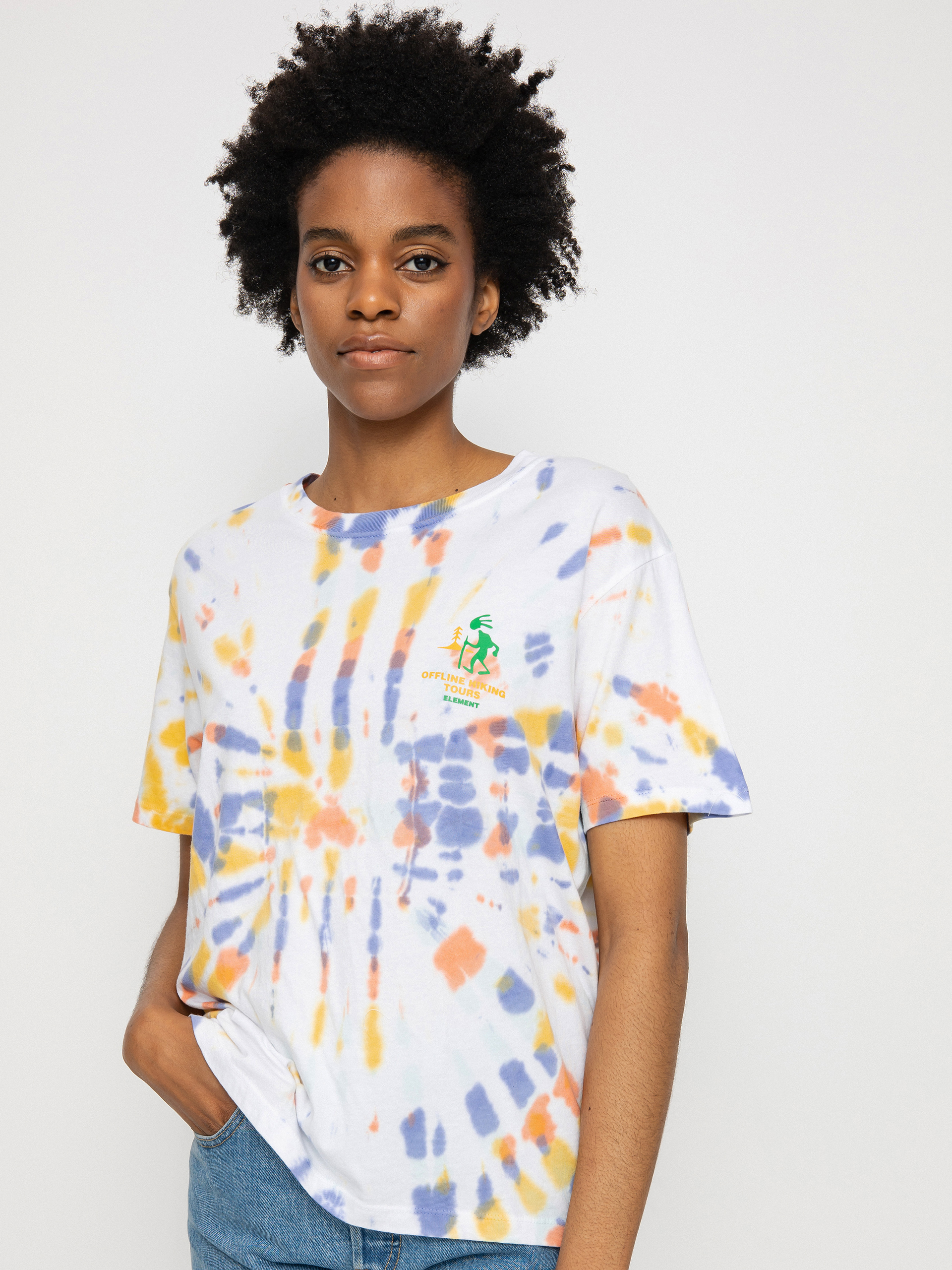 Element Offline T-Shirt Wmn (apricot)