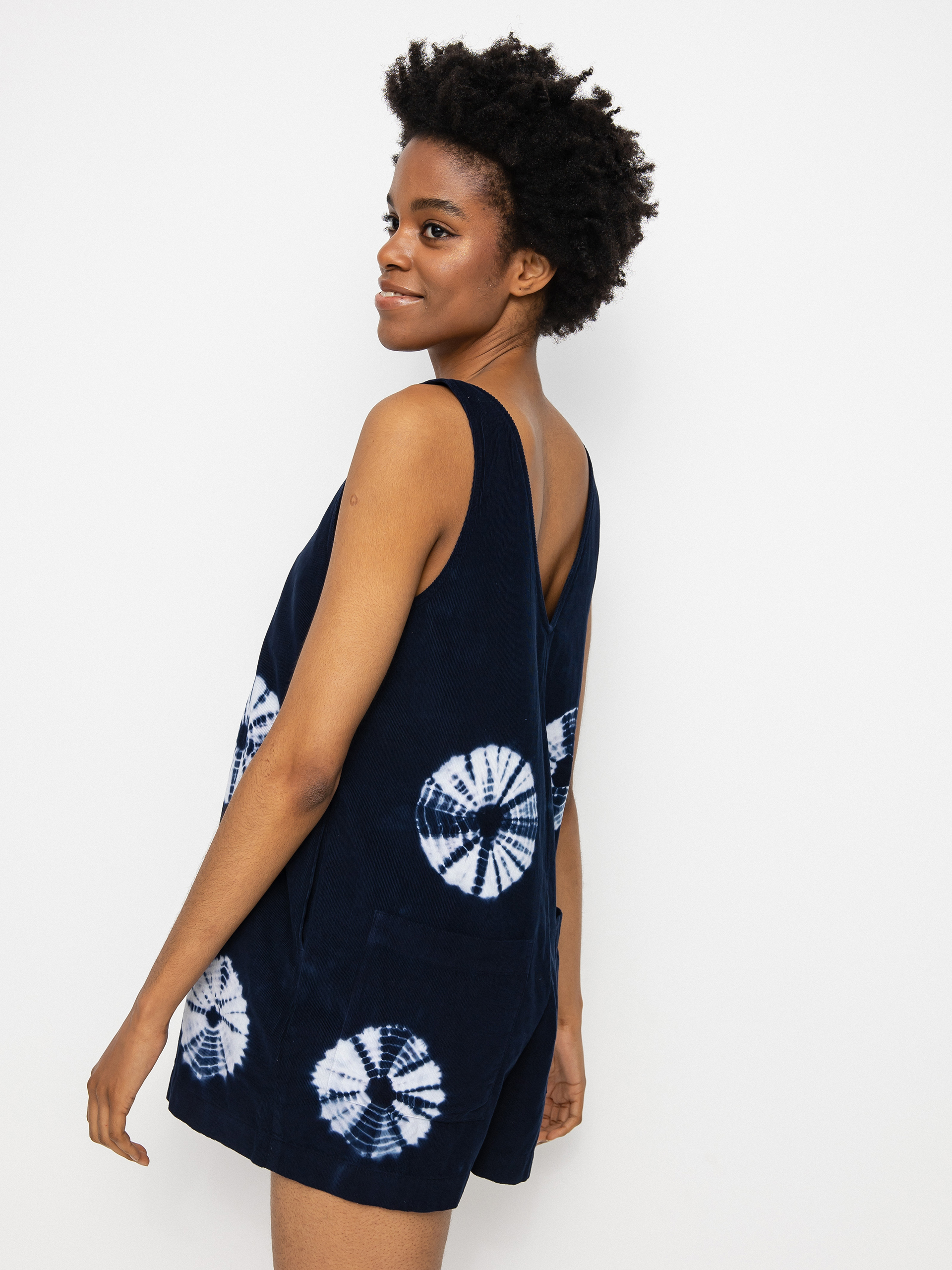 Element Pinafore Shorts Wmn (circle tiedye)