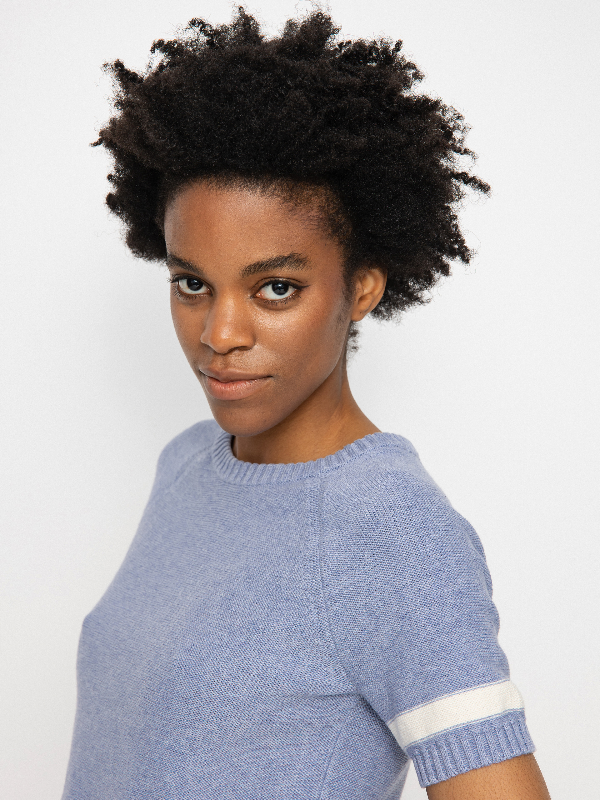 RVCA Goals Sweater Wmn (grey purple)