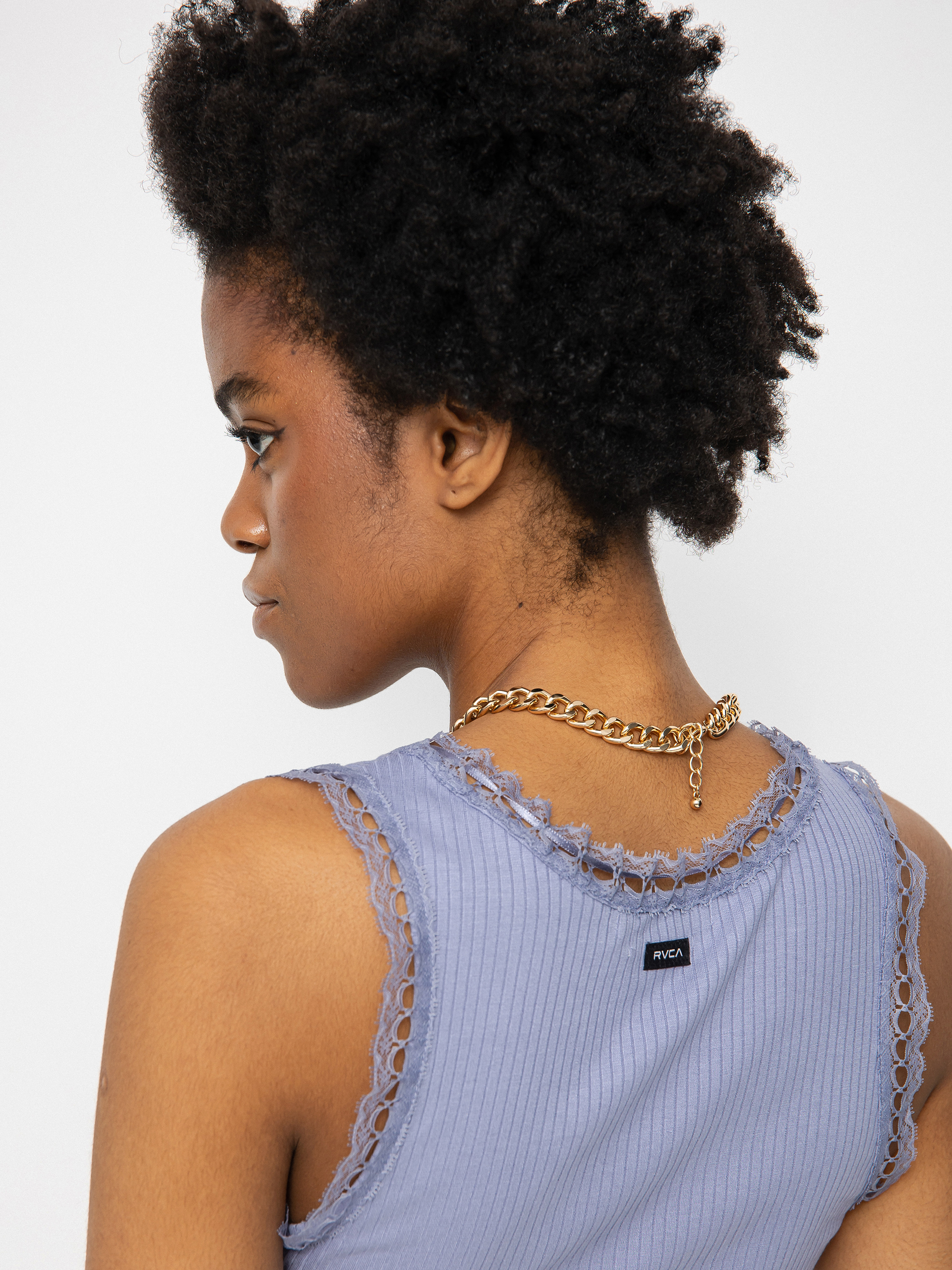 RVCA Mille Tank top Wmn (grey purple)