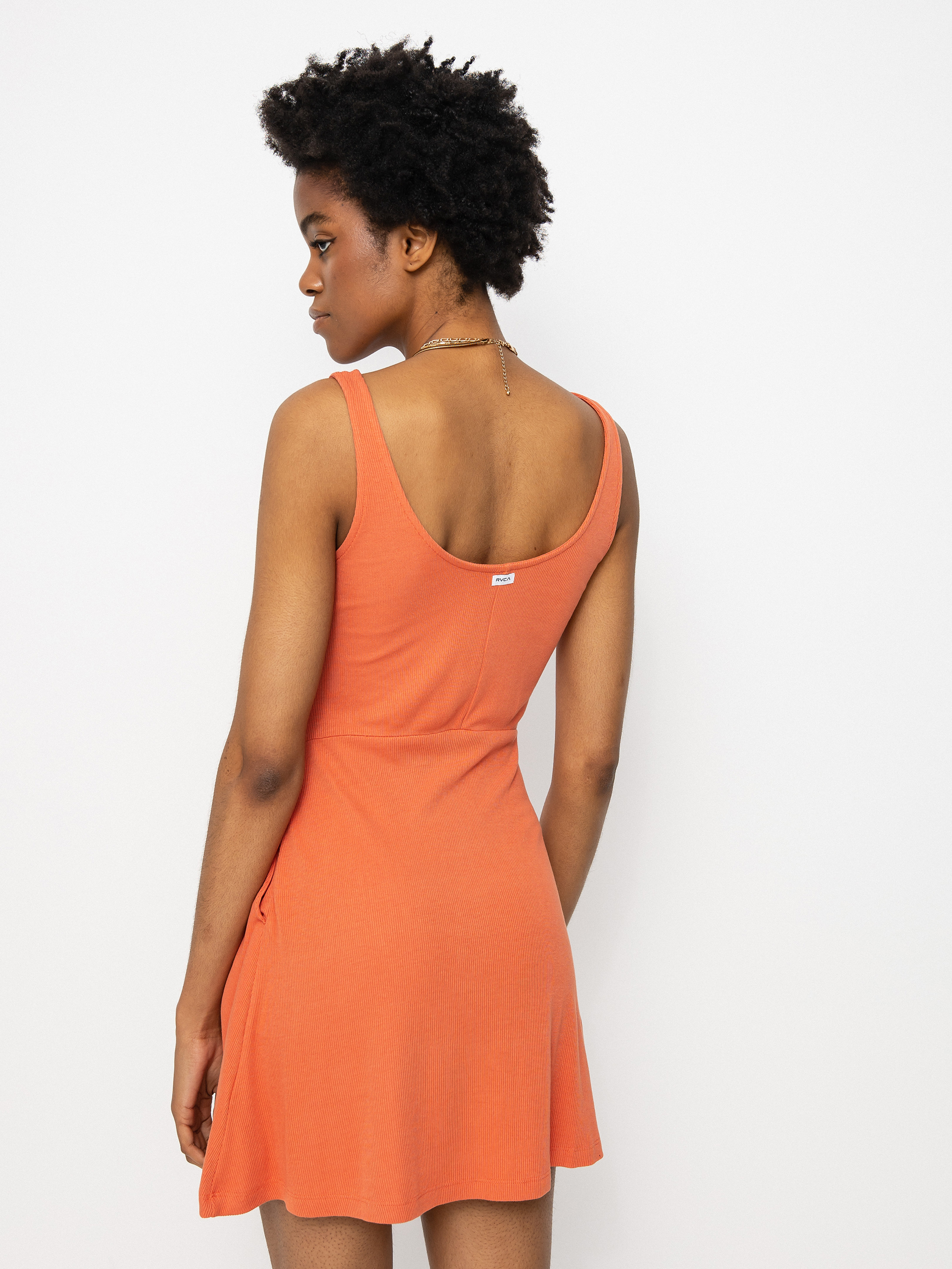 RVCA On Repeat Kleid Wmn (apricot)