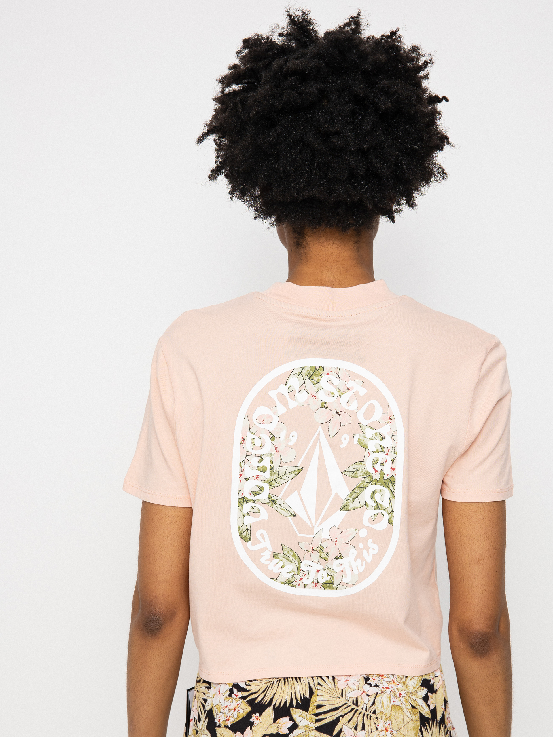 Volcom Pocket Dial T-shirt Wmn (hazey pink)