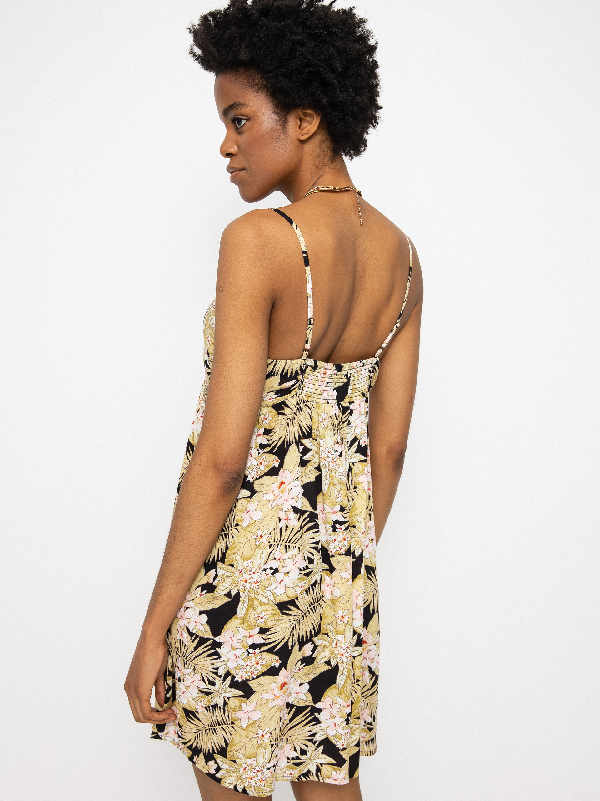 Volcom Frondly Fire Dress Kleid Wmn (black combo)