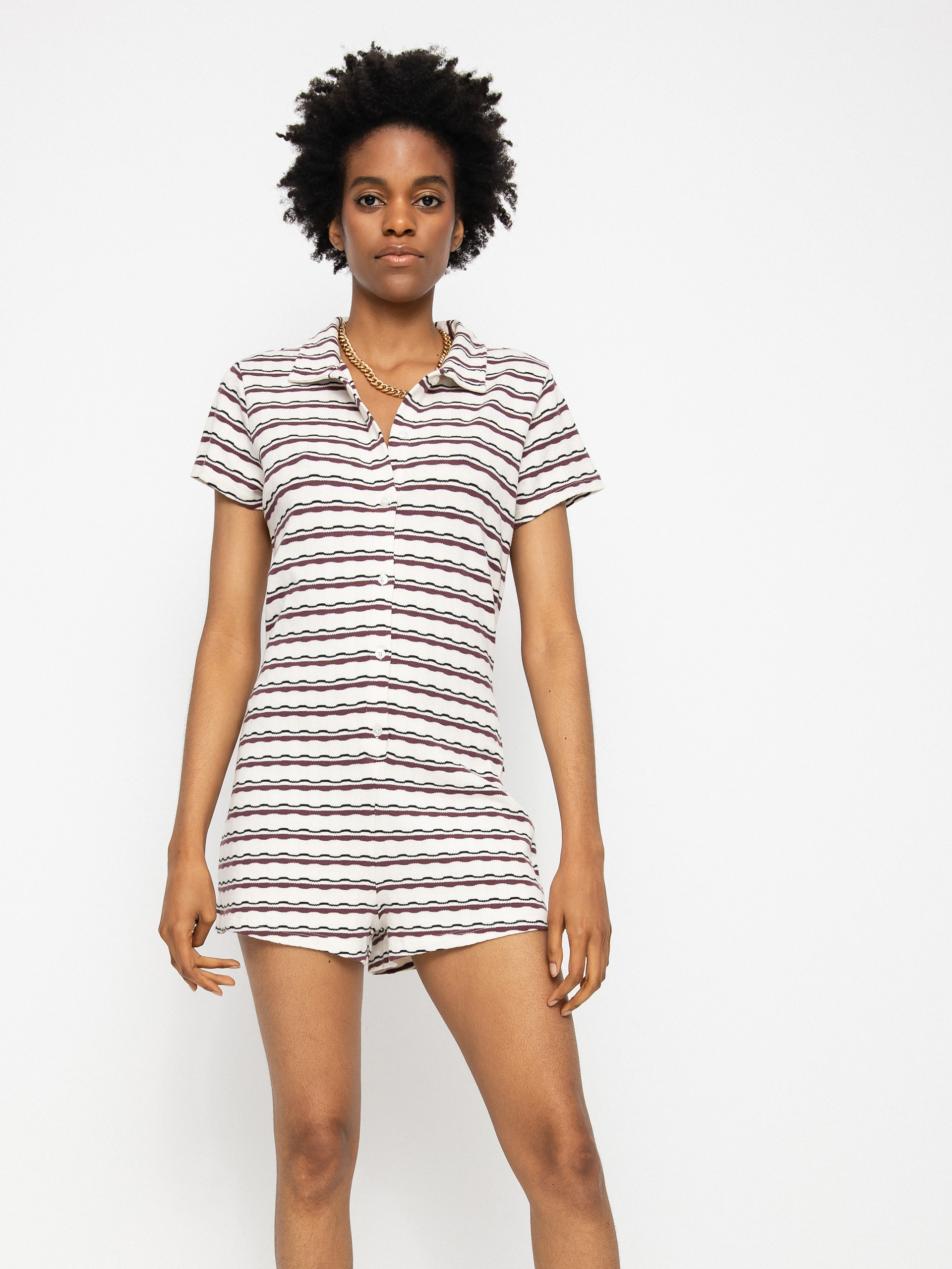 Volcom Coco Ho Romper Dress Wmn (star white)