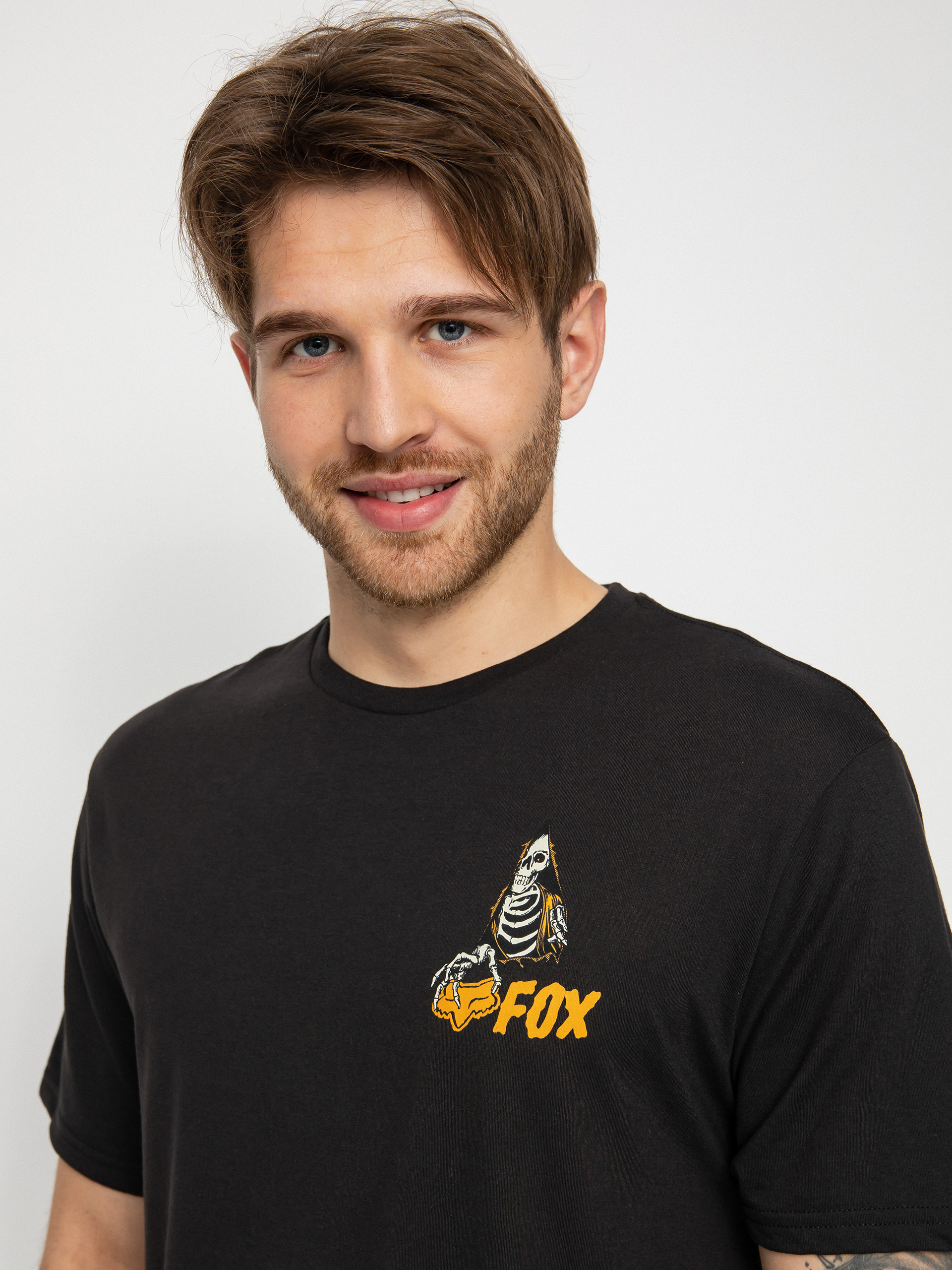 Fox In Sequence T-shirt (blk)