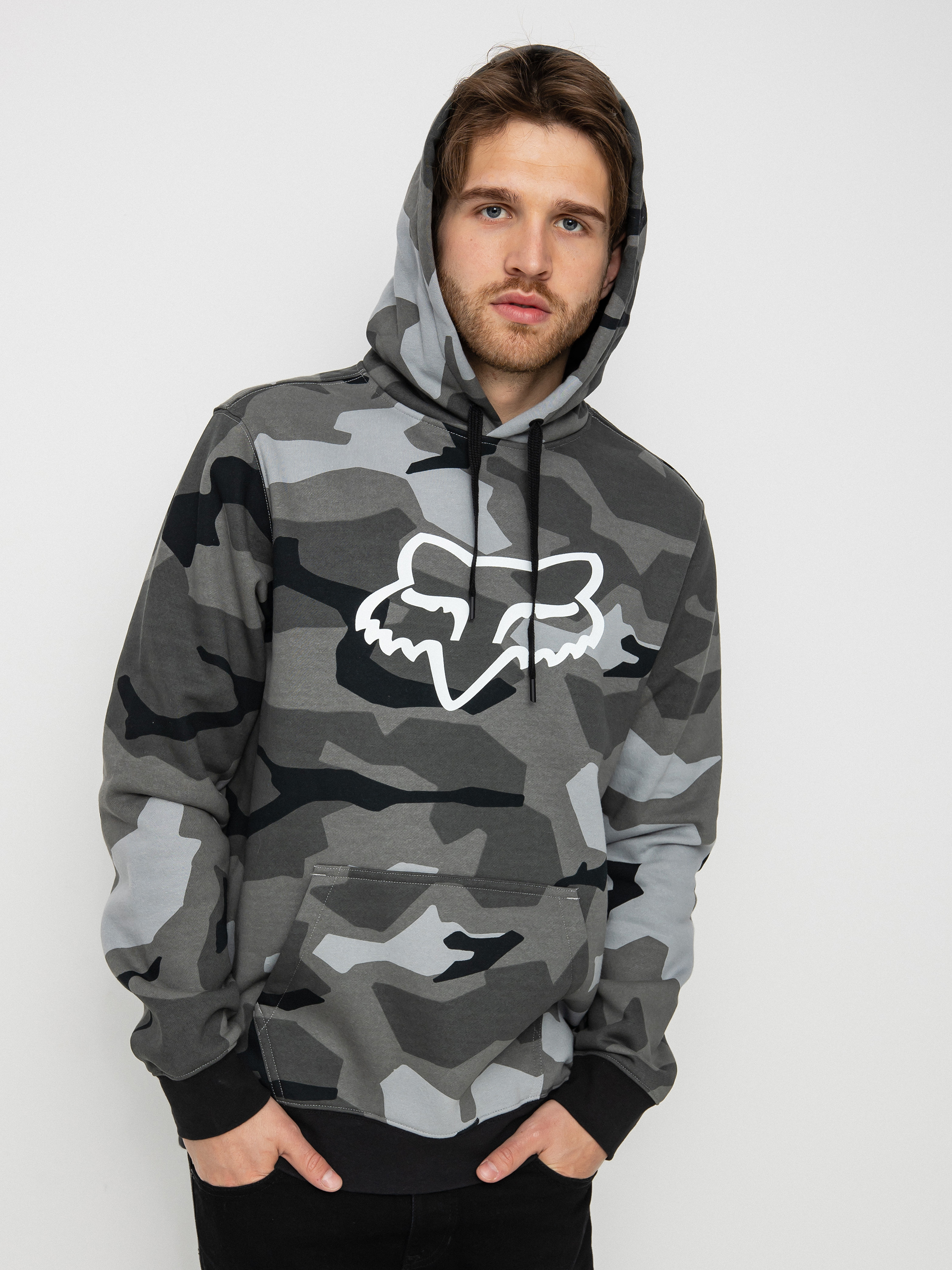 Fox Legacy head Camo HD Hoodie (blk cam)