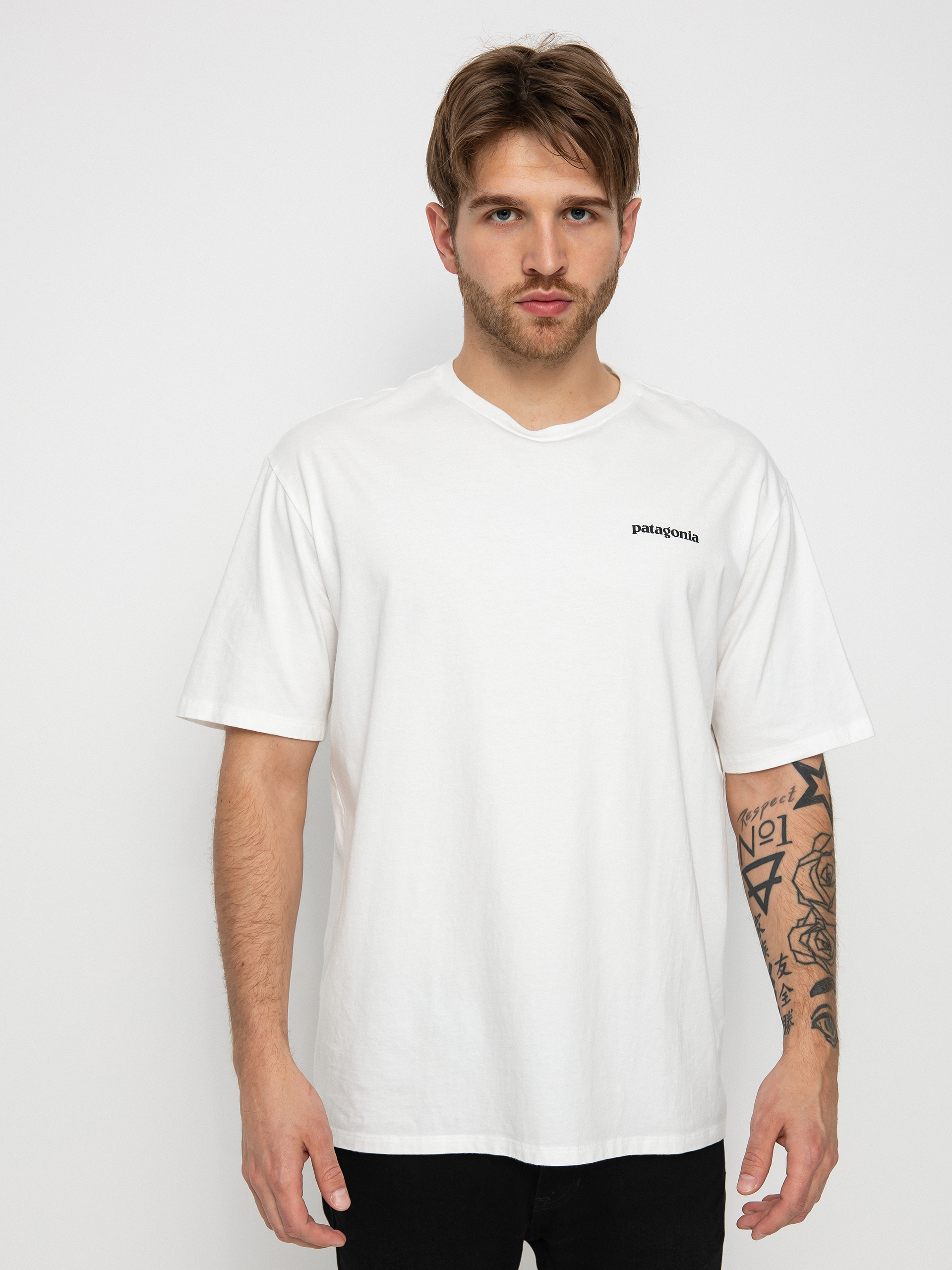 Patagonia P 6 Mission Organic T-Shirt (white)