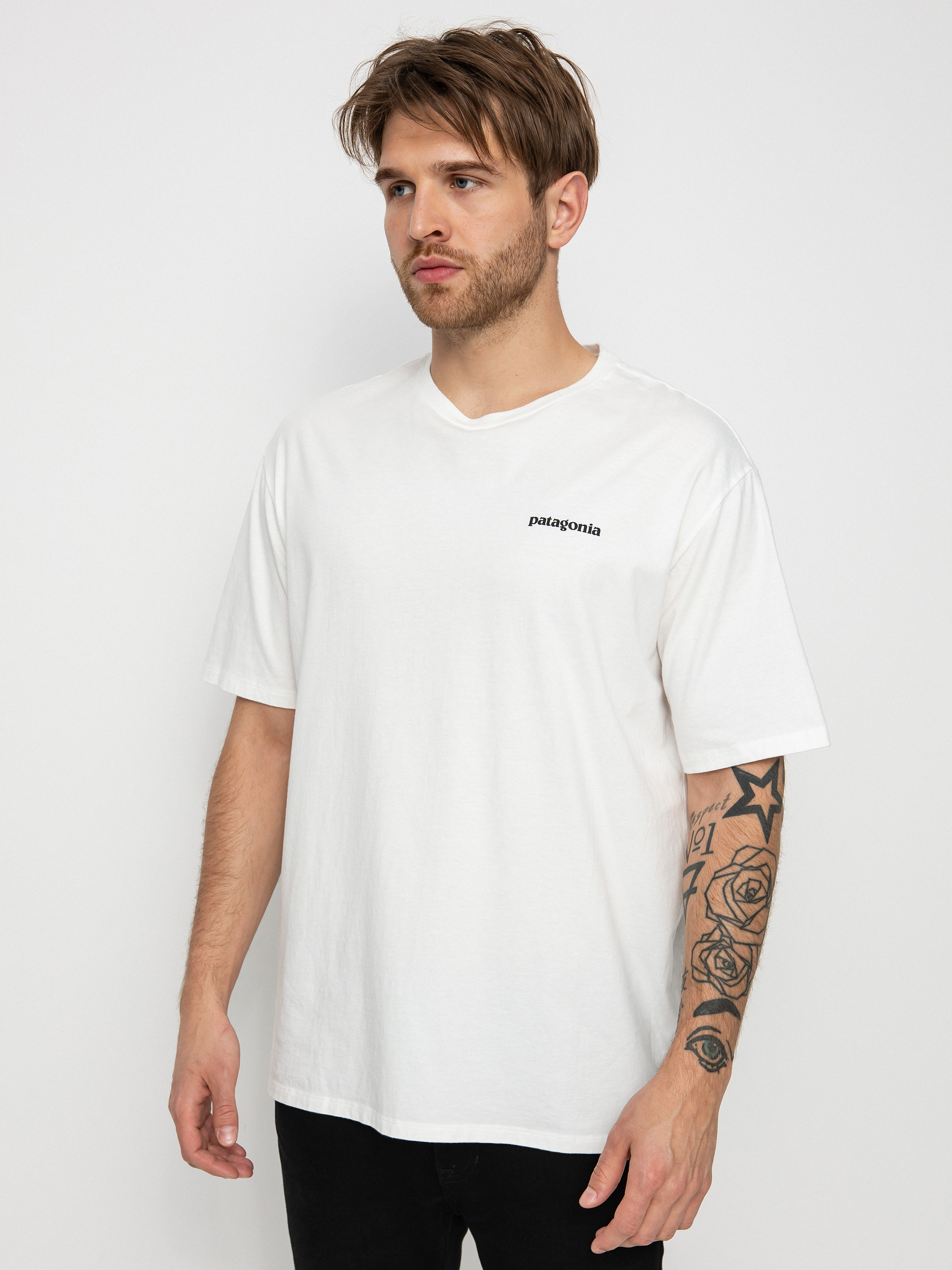 Patagonia P 6 Mission Organic T-Shirt (white)
