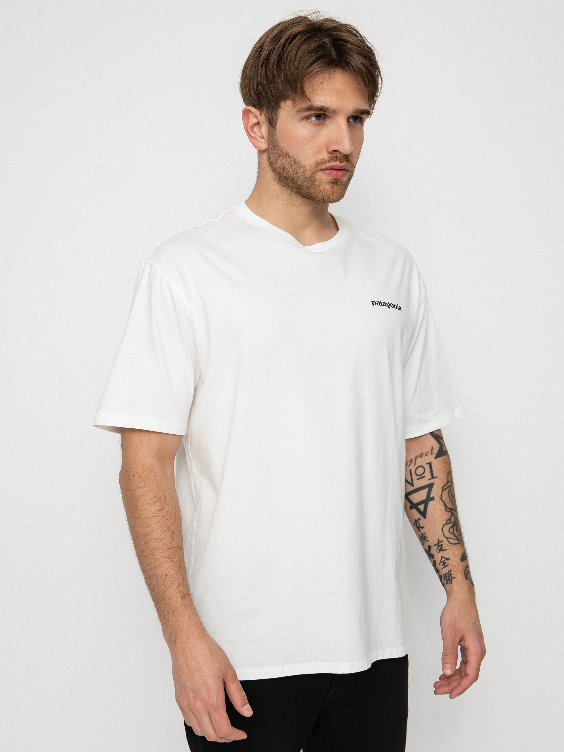Patagonia P 6 Mission Organic T-Shirt (white)