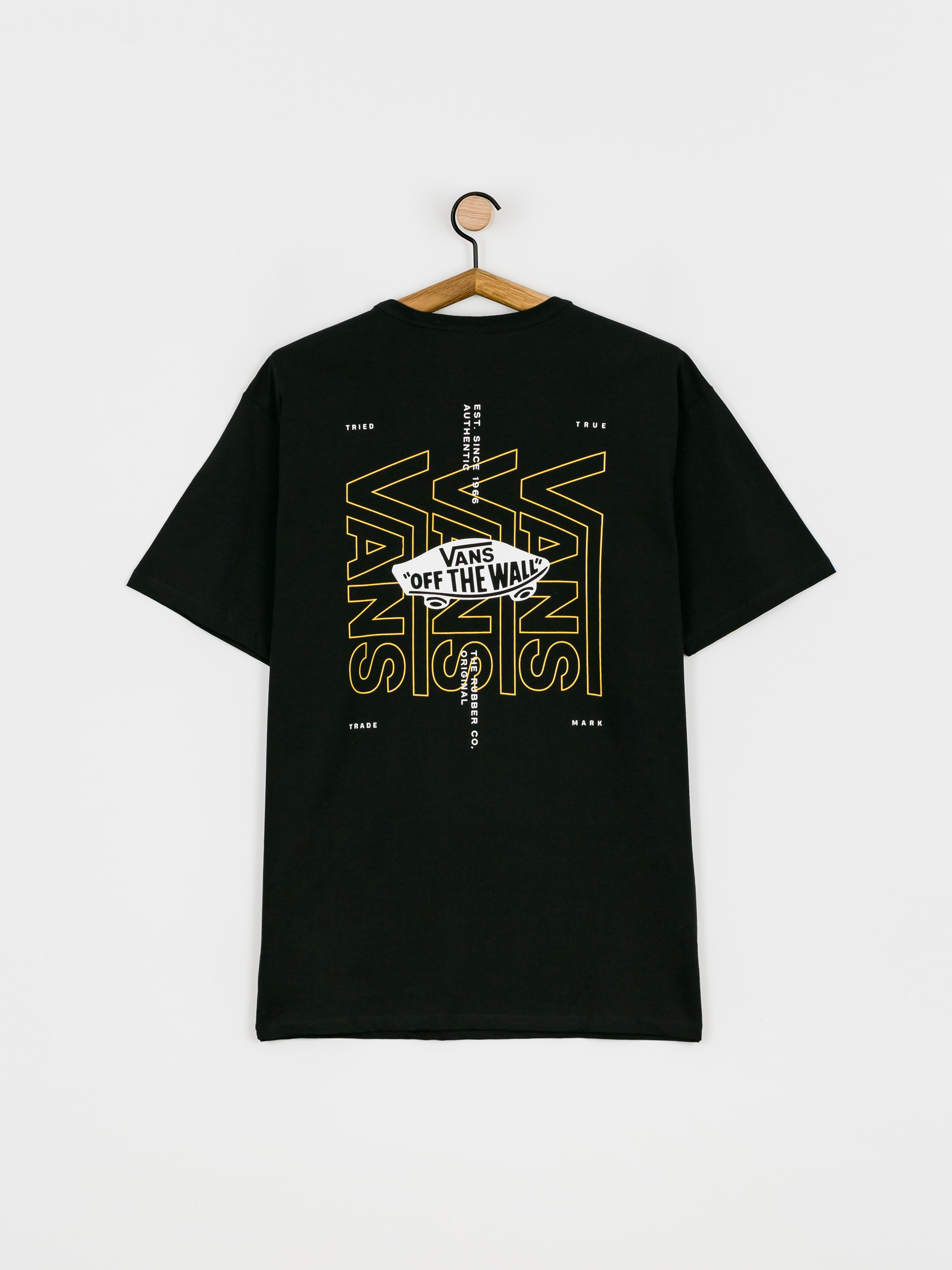 Vans Off The Wall Logo Back T-shirt (black)
