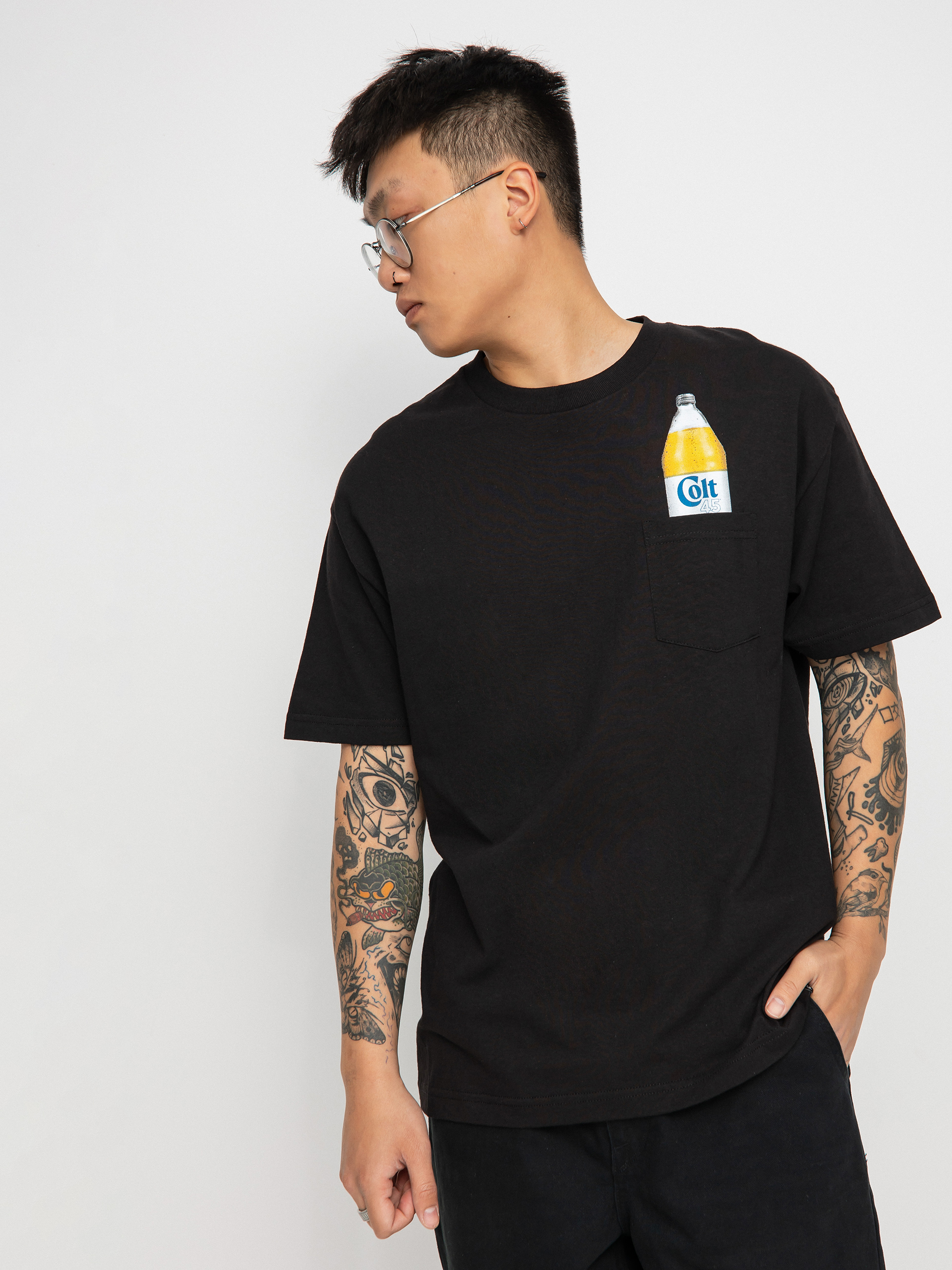 Etnies Colt 45 Pocket T-shirt (black)