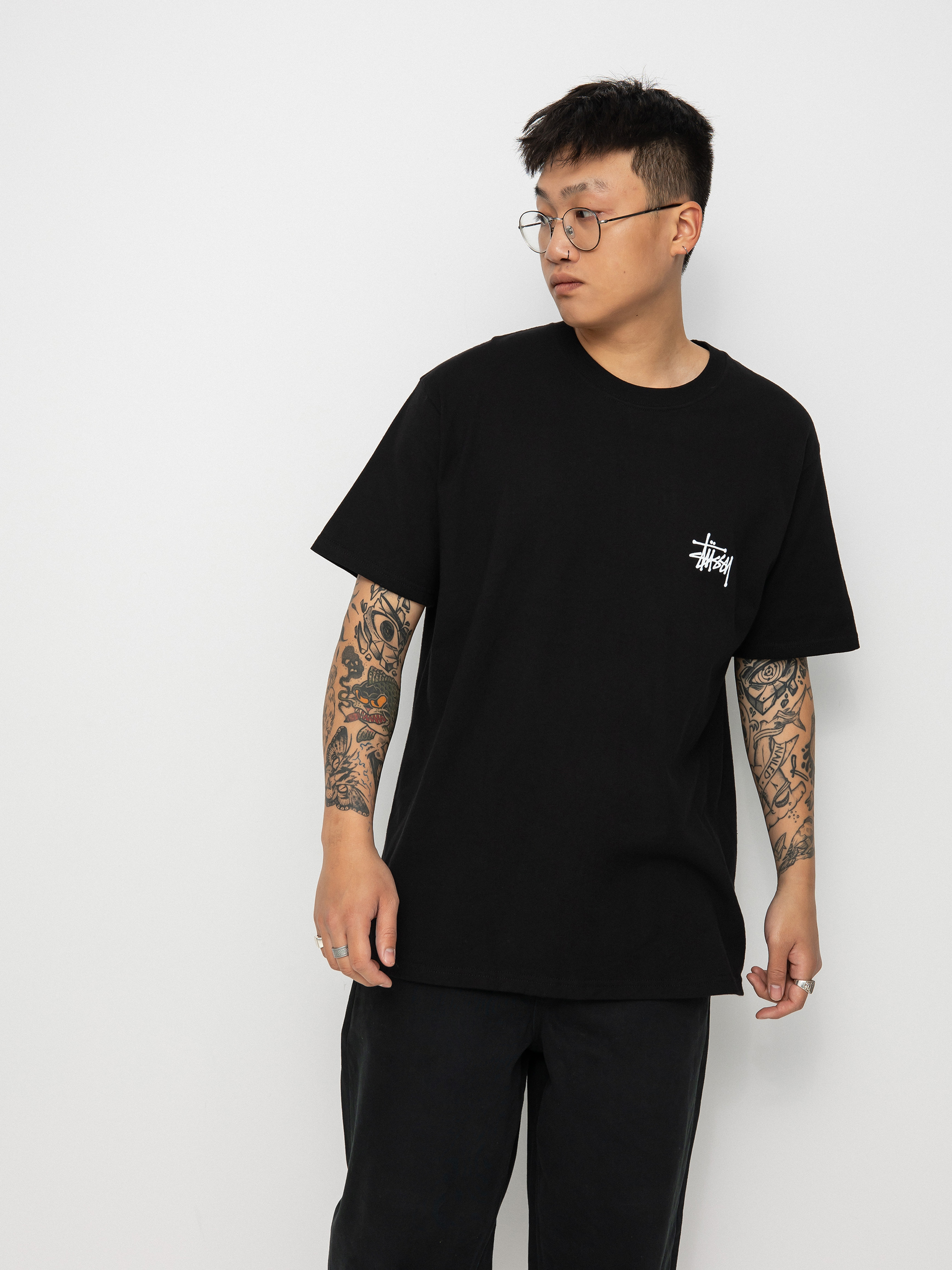 Stussy Basic T-Shirt (black)