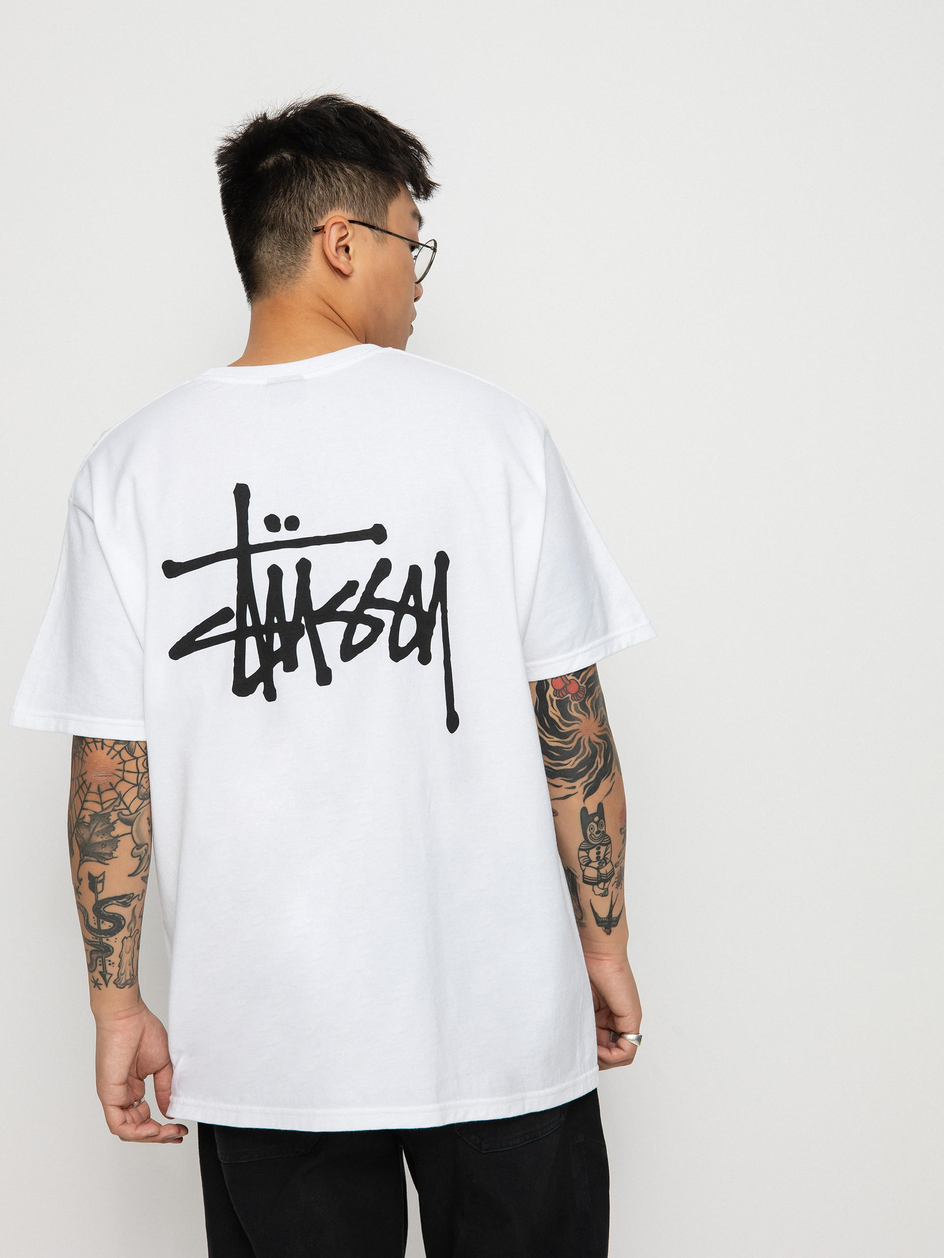 Stussy Basic T-shirt white (white)