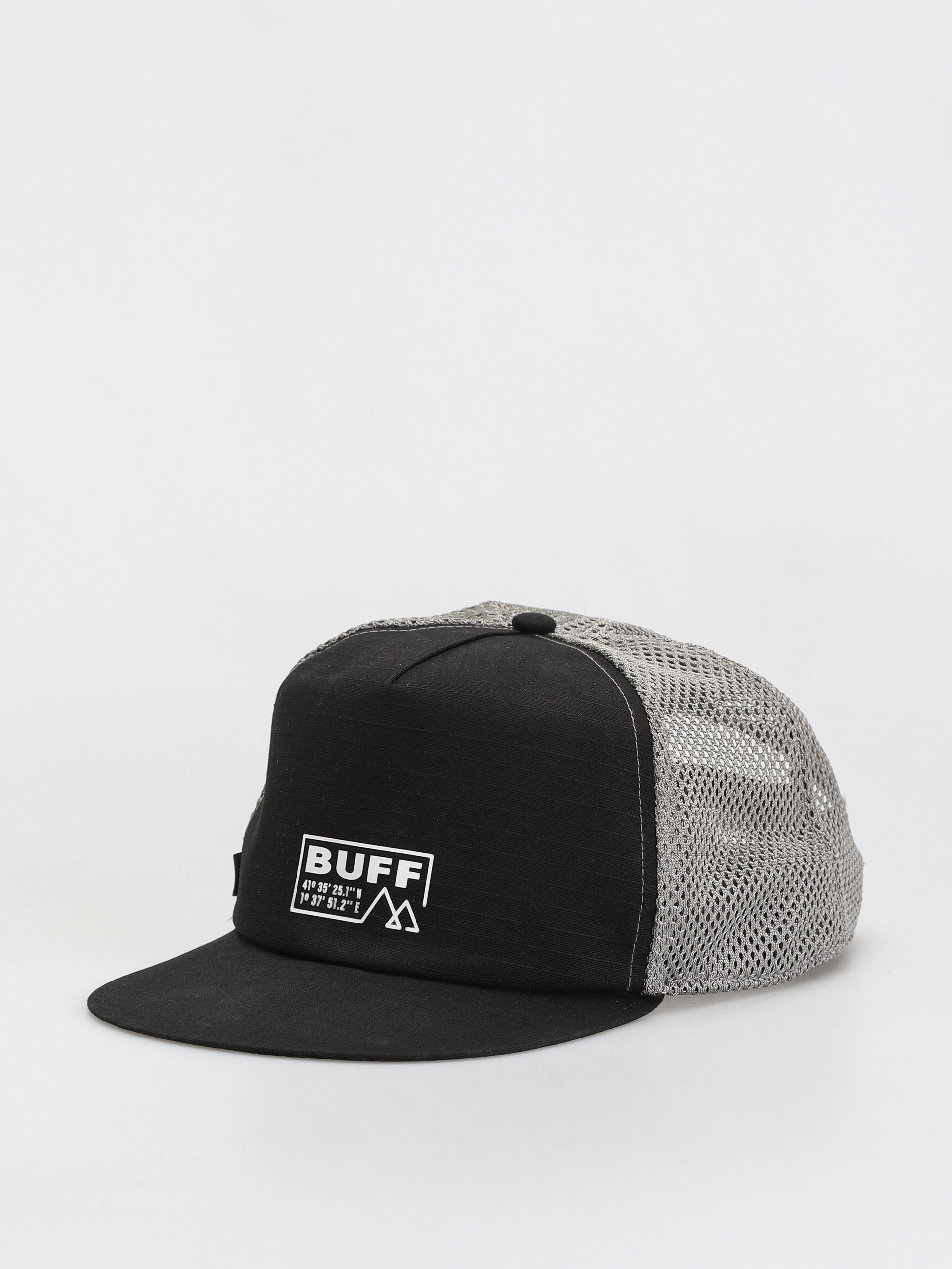 Solid black 2024 trucker hat