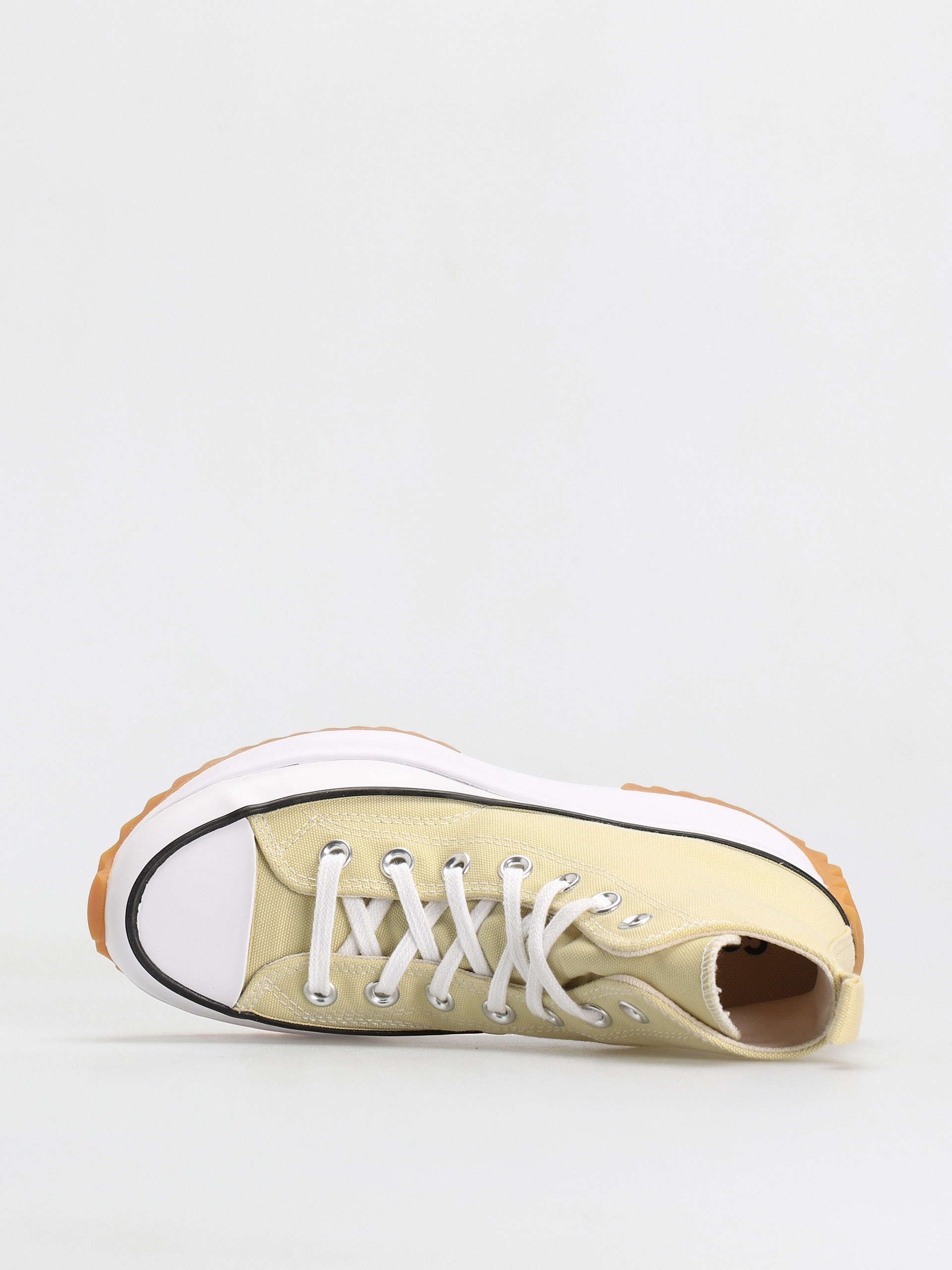 Converse Run Star Hike Hi Shoes (lemon drop/black/white)