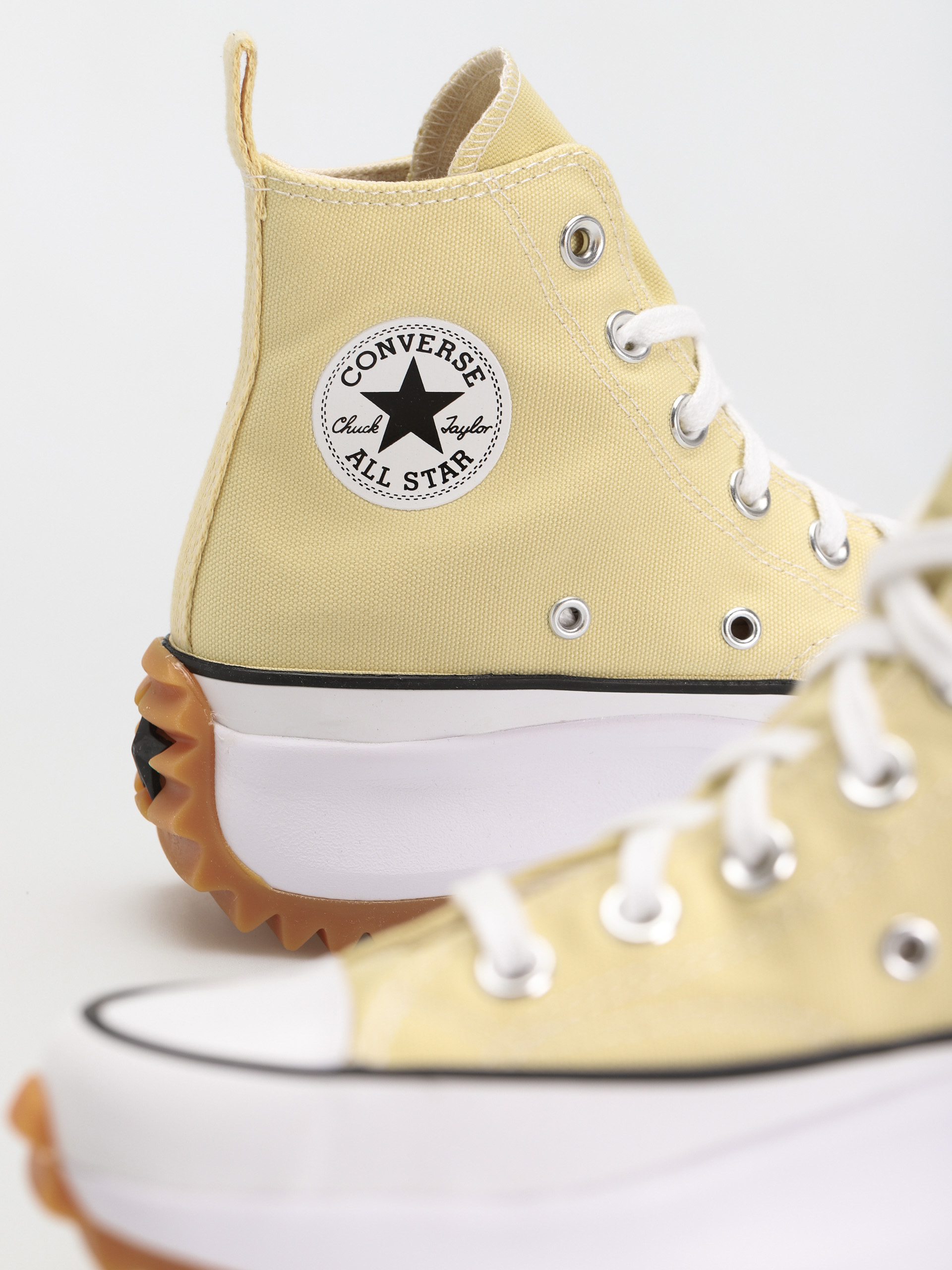 Converse Run Star Hike Hi Shoes yellow (lemon drop/black/white)