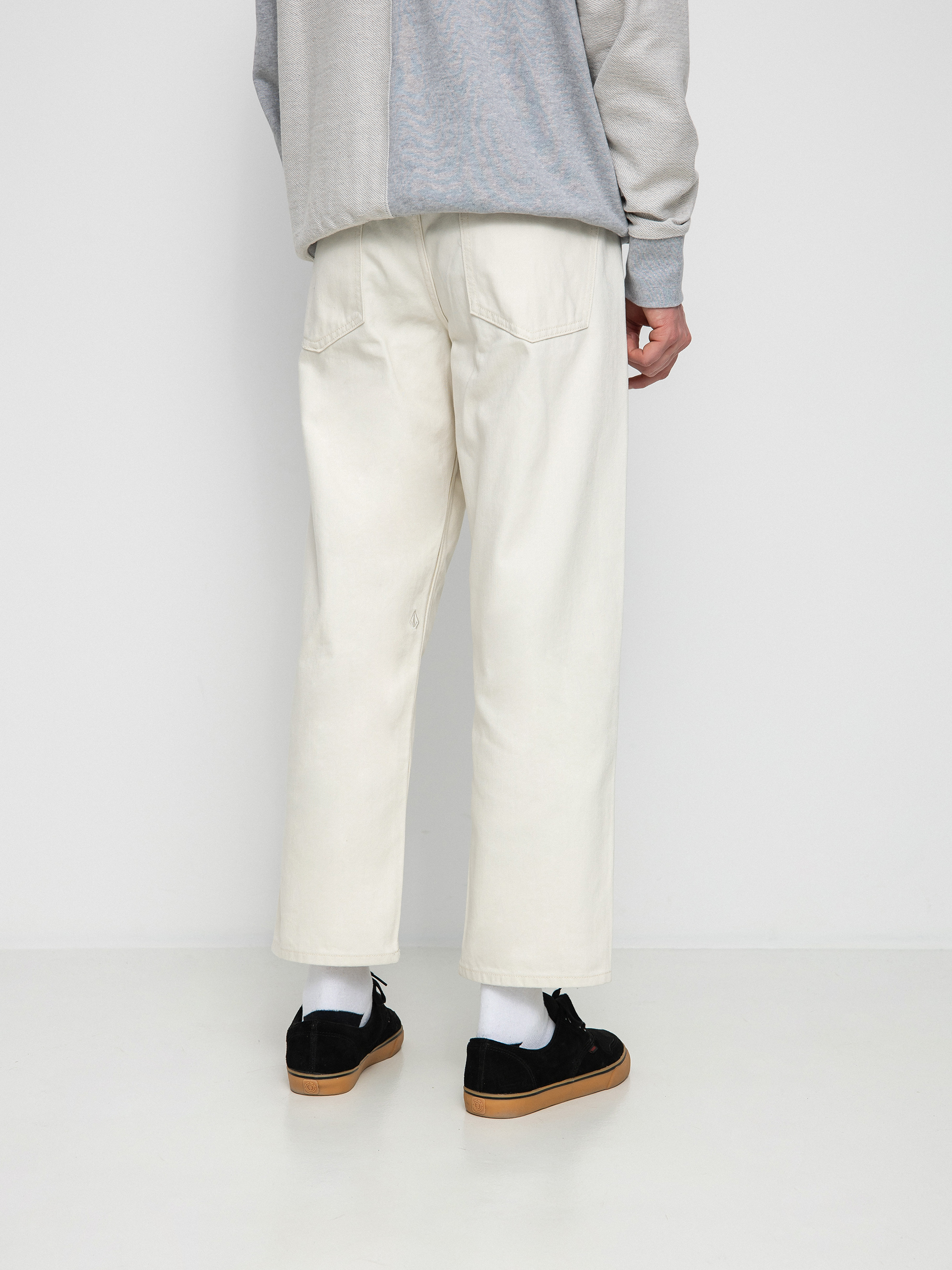 Volcom Modown Tapered Denim Hose (whitecap grey)