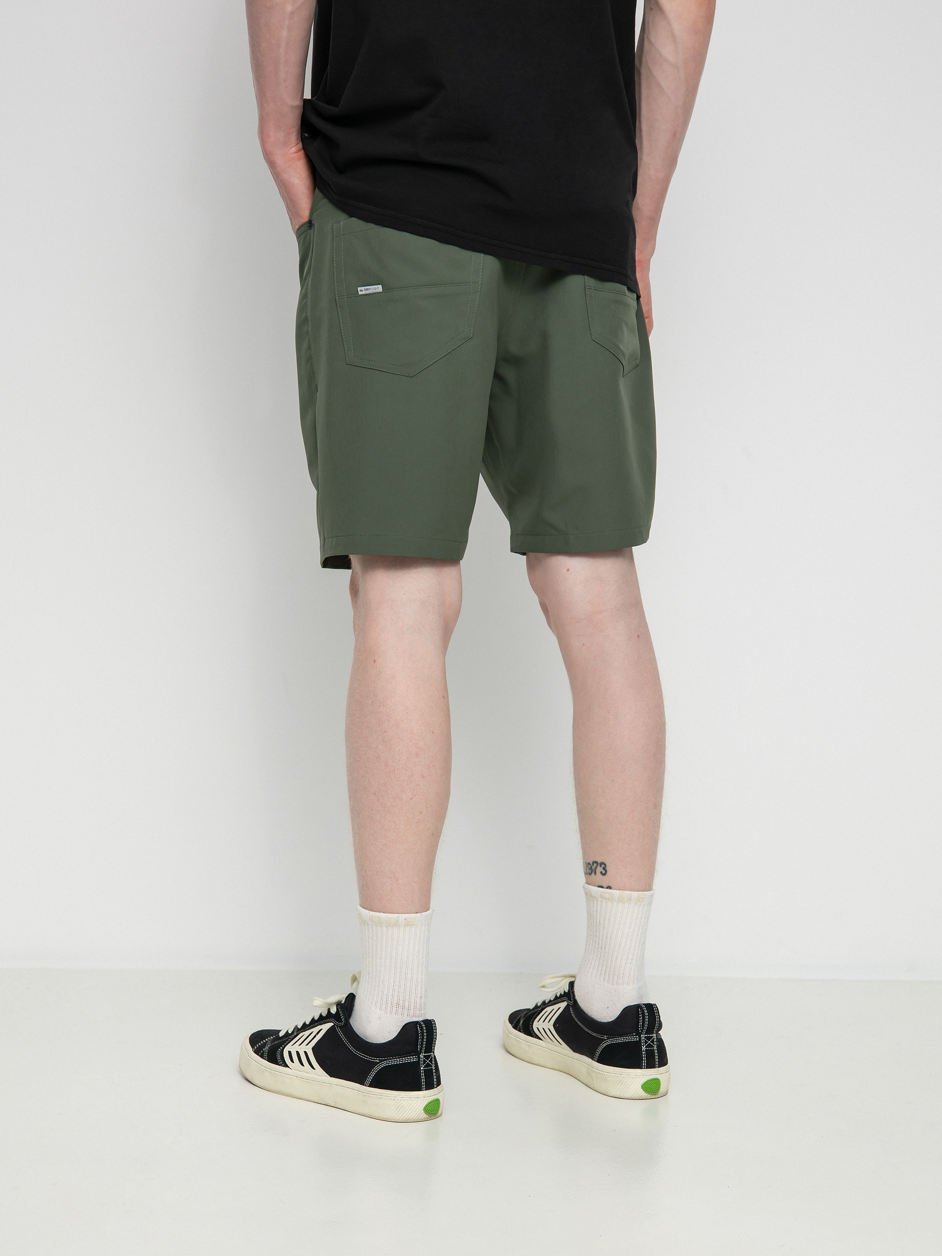 Quiksilver Nelson Drytwill Amphibian 18 Shorts (thyme)