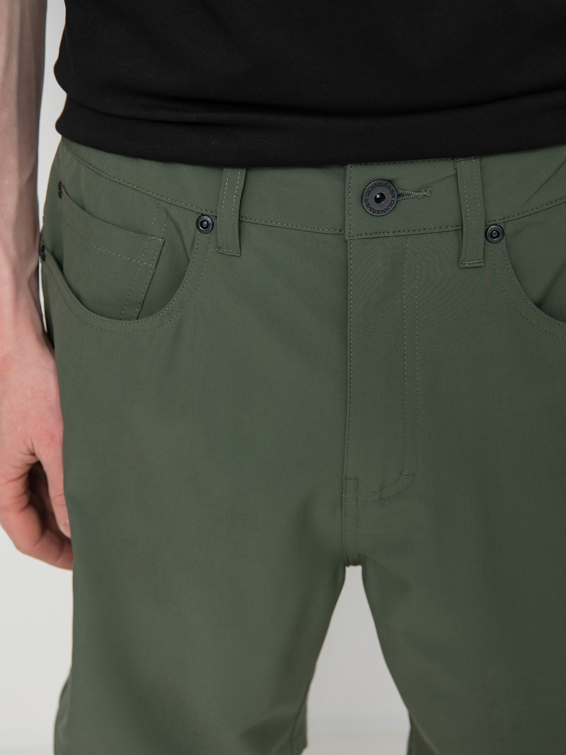 Quiksilver Nelson Drytwill Amphibian 18 Shorts (thyme)