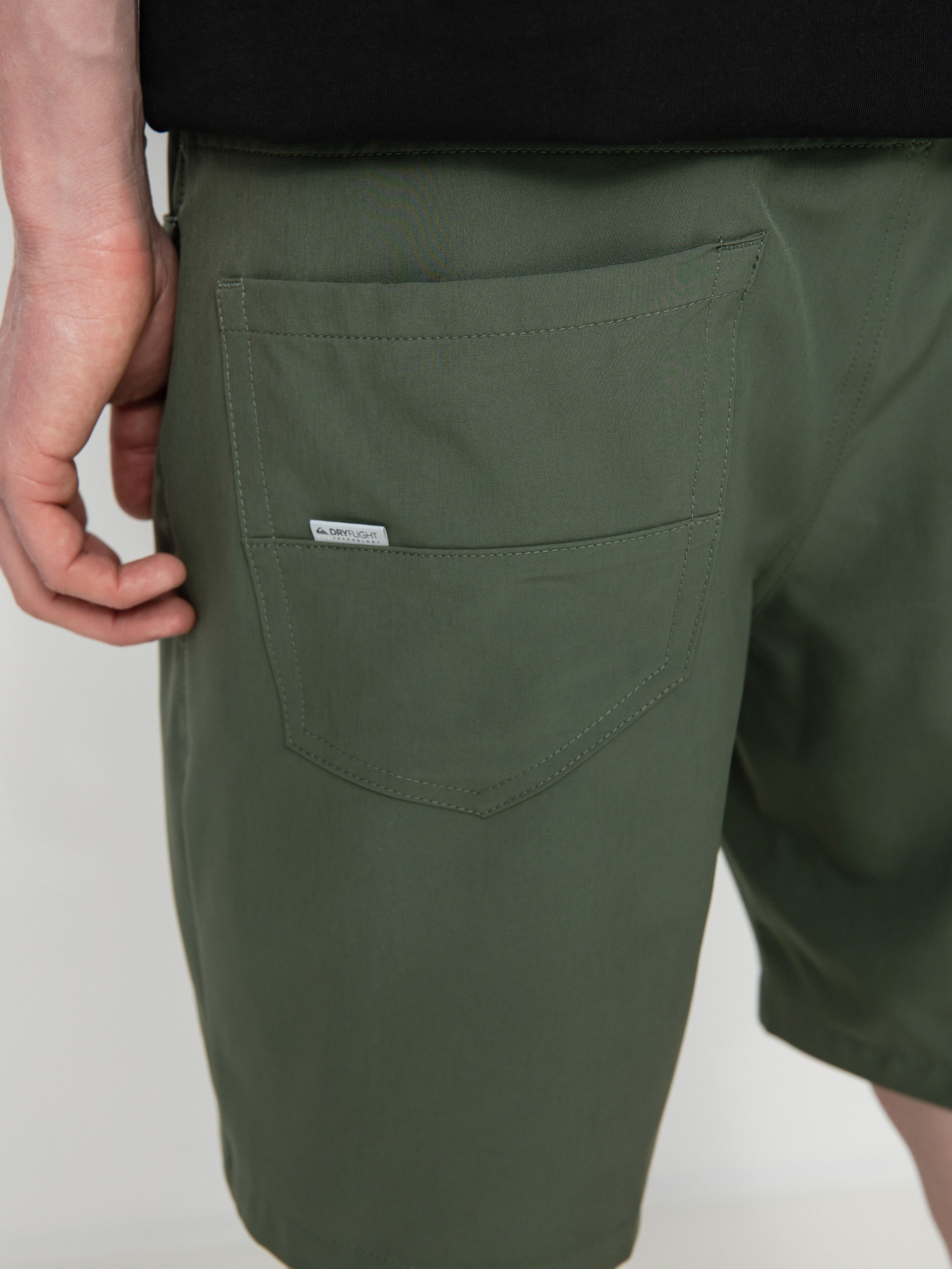 Quiksilver Nelson Drytwill Amphibian 18 Shorts (thyme)