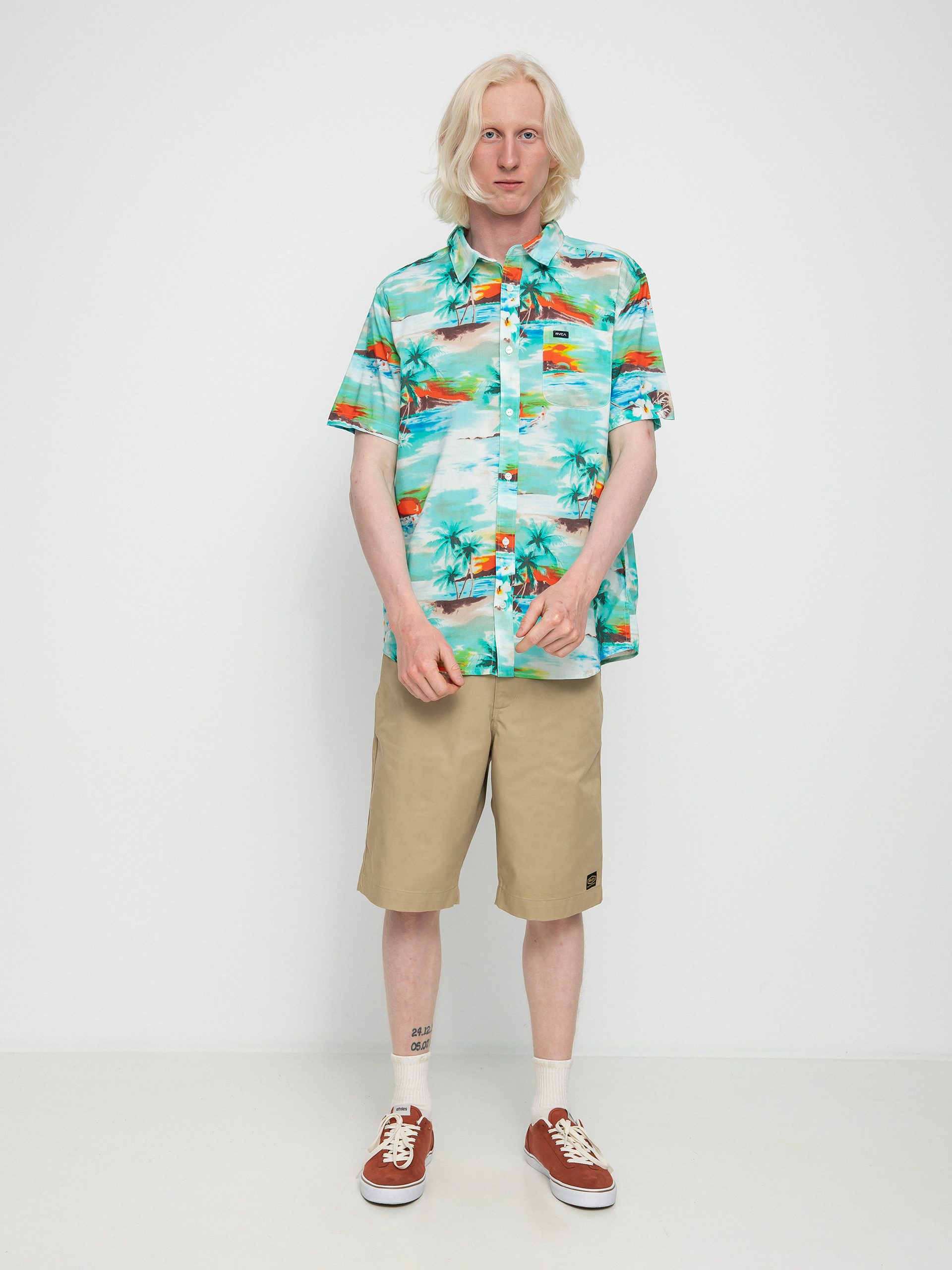 RVCA Paradiso Shirt (teal)