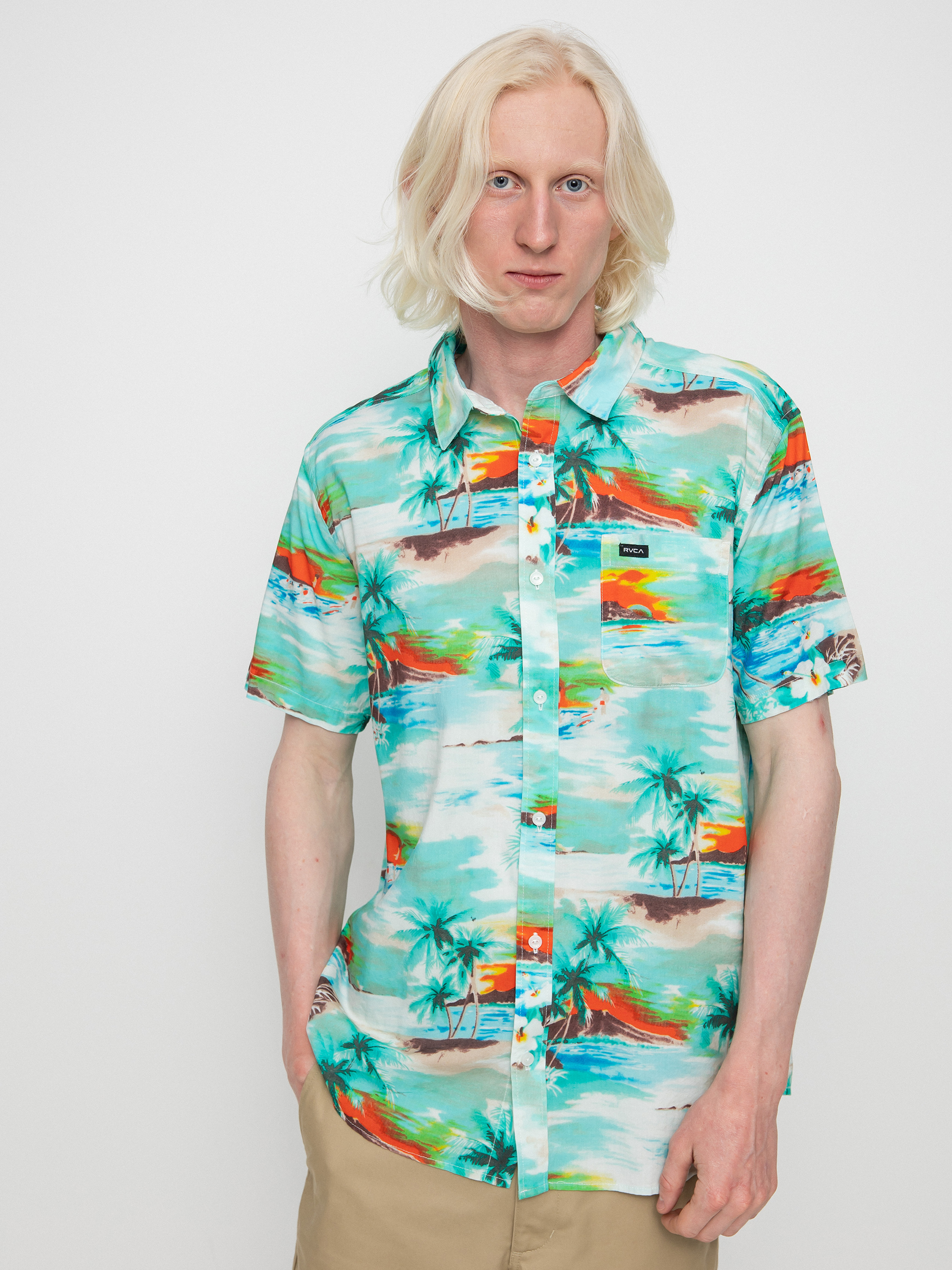 RVCA Paradiso Shirt (teal)